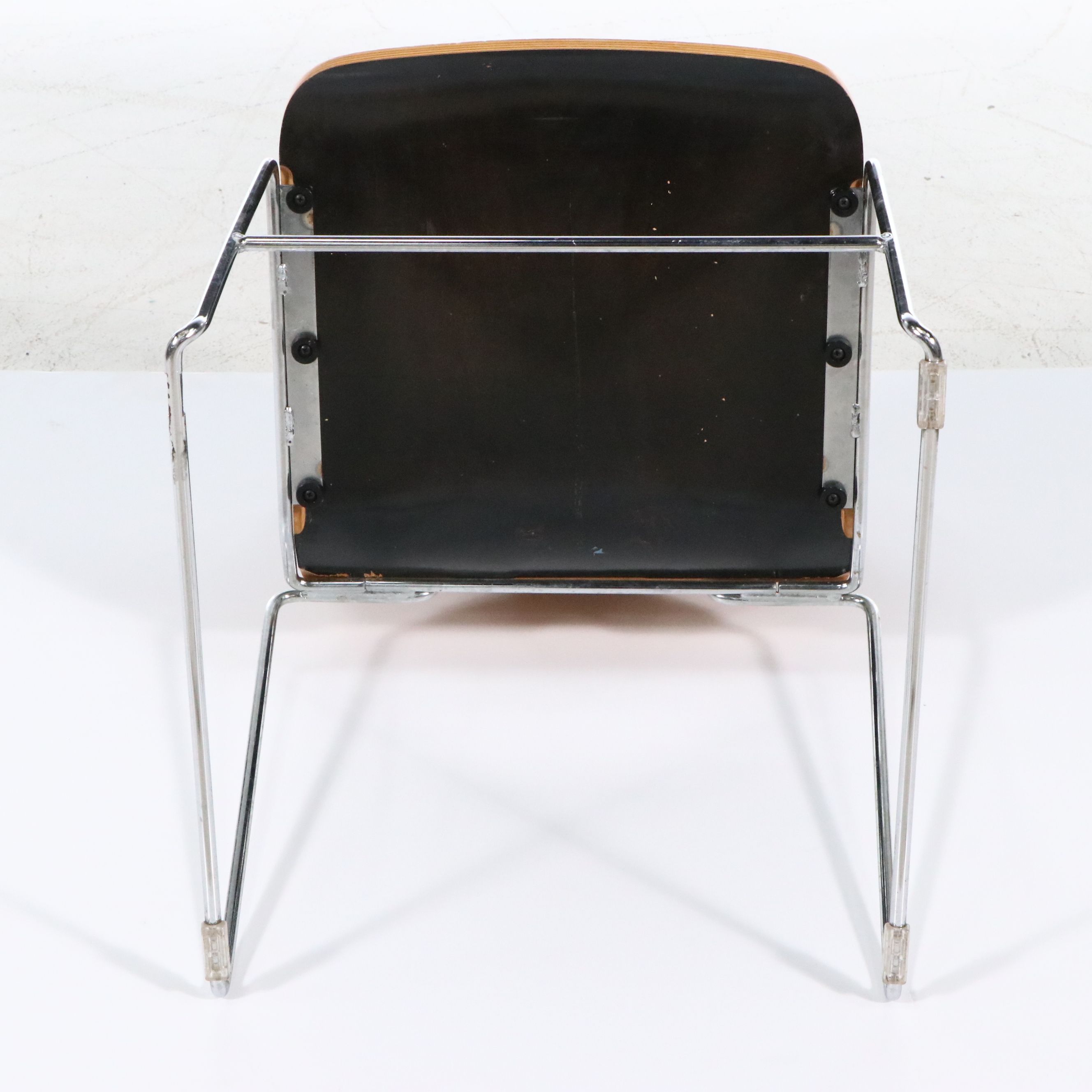 Thomas Tolleson for Krueger "Matrix" Plywood Stacking Chair, Late 1960s–1970s