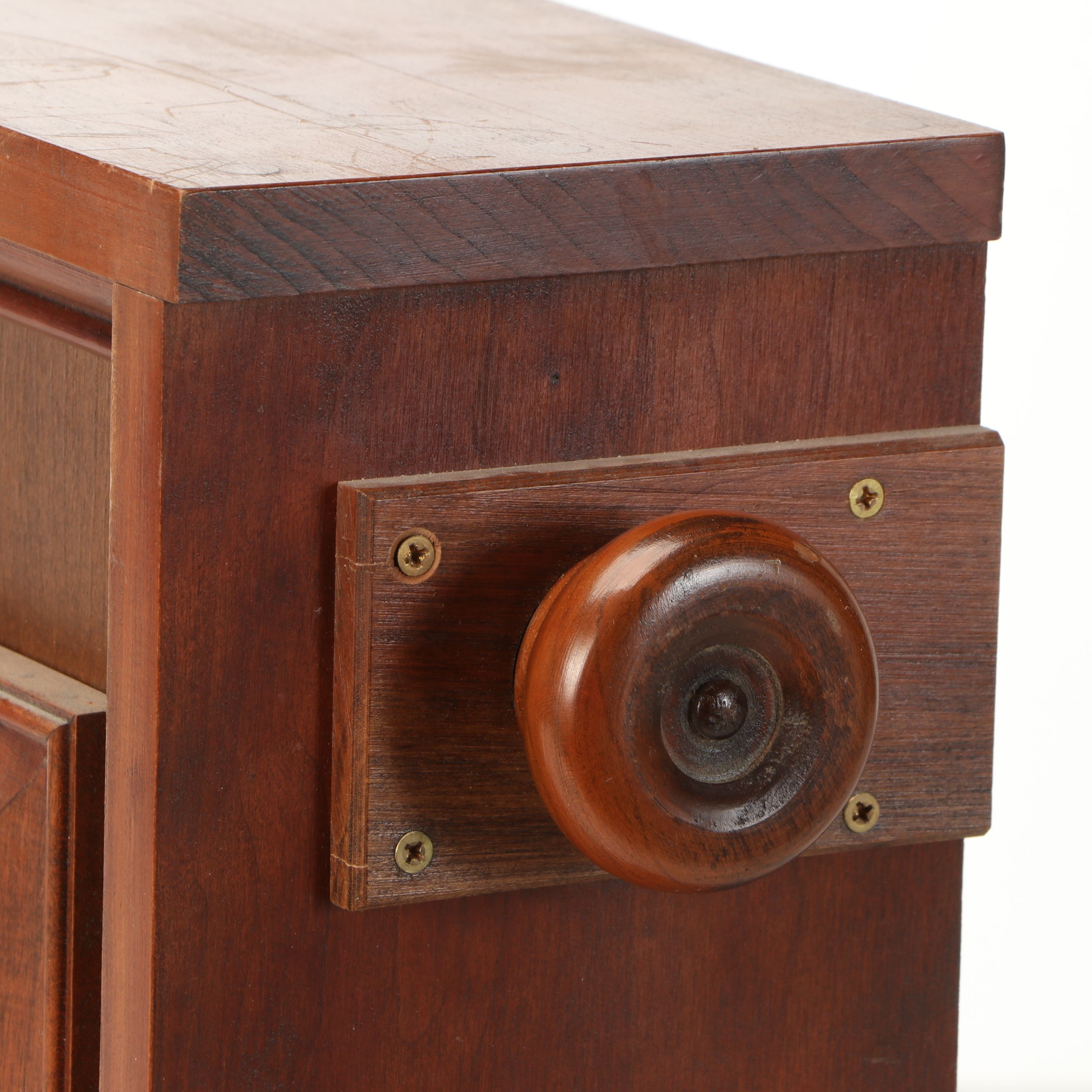 Illuminated "The Courier" Newspaper Advertising Sign