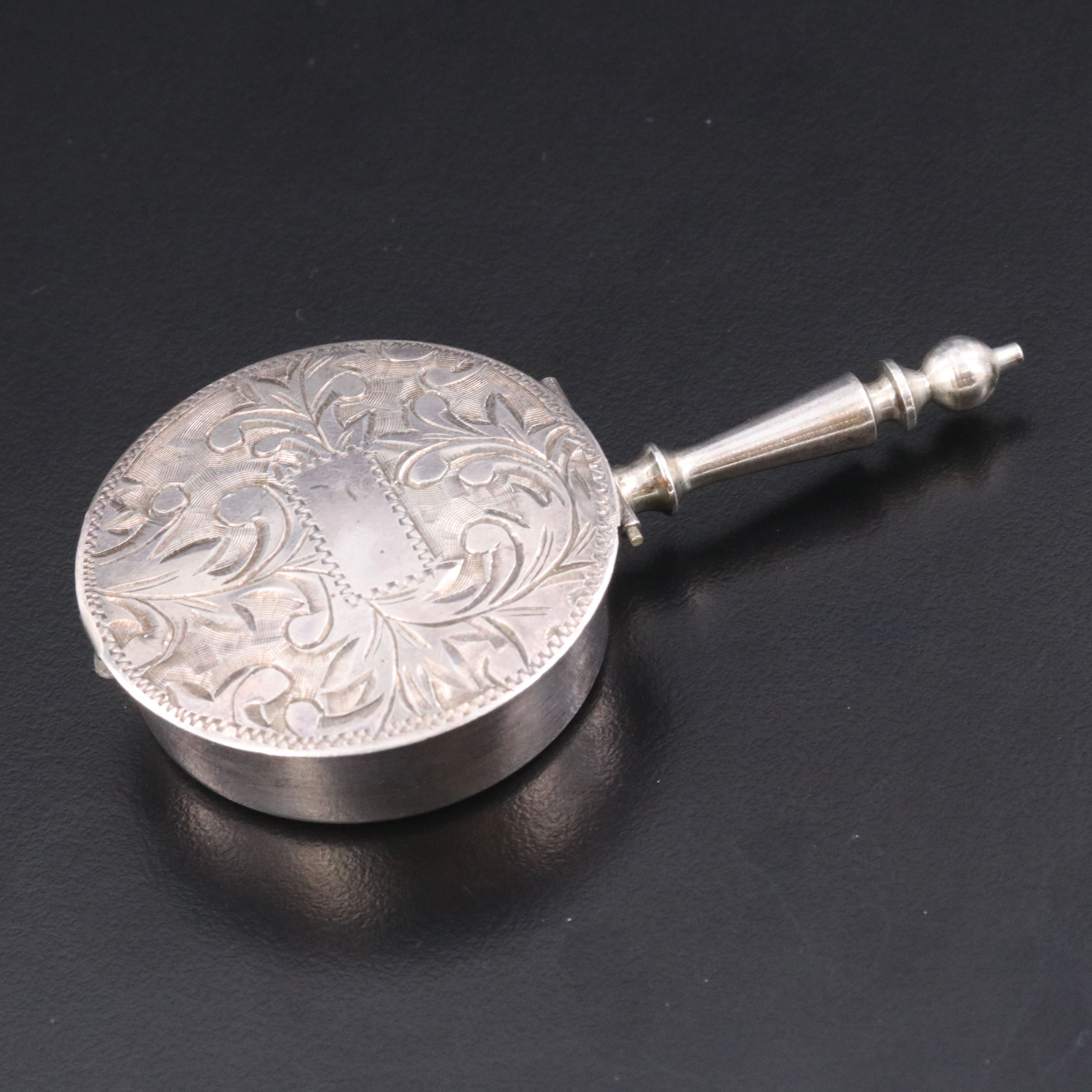 950 Silver Embossed Asher