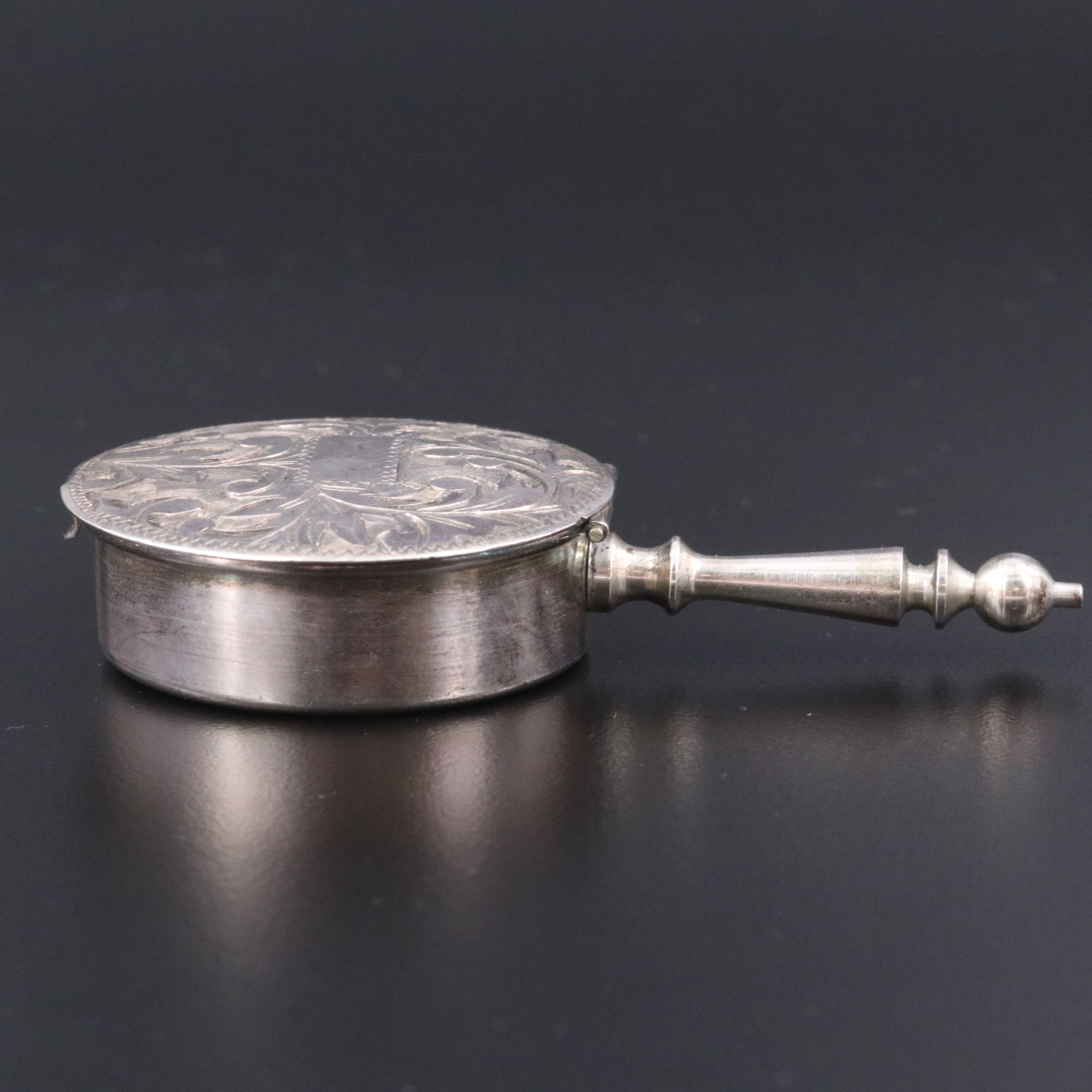 950 Silver Embossed Asher