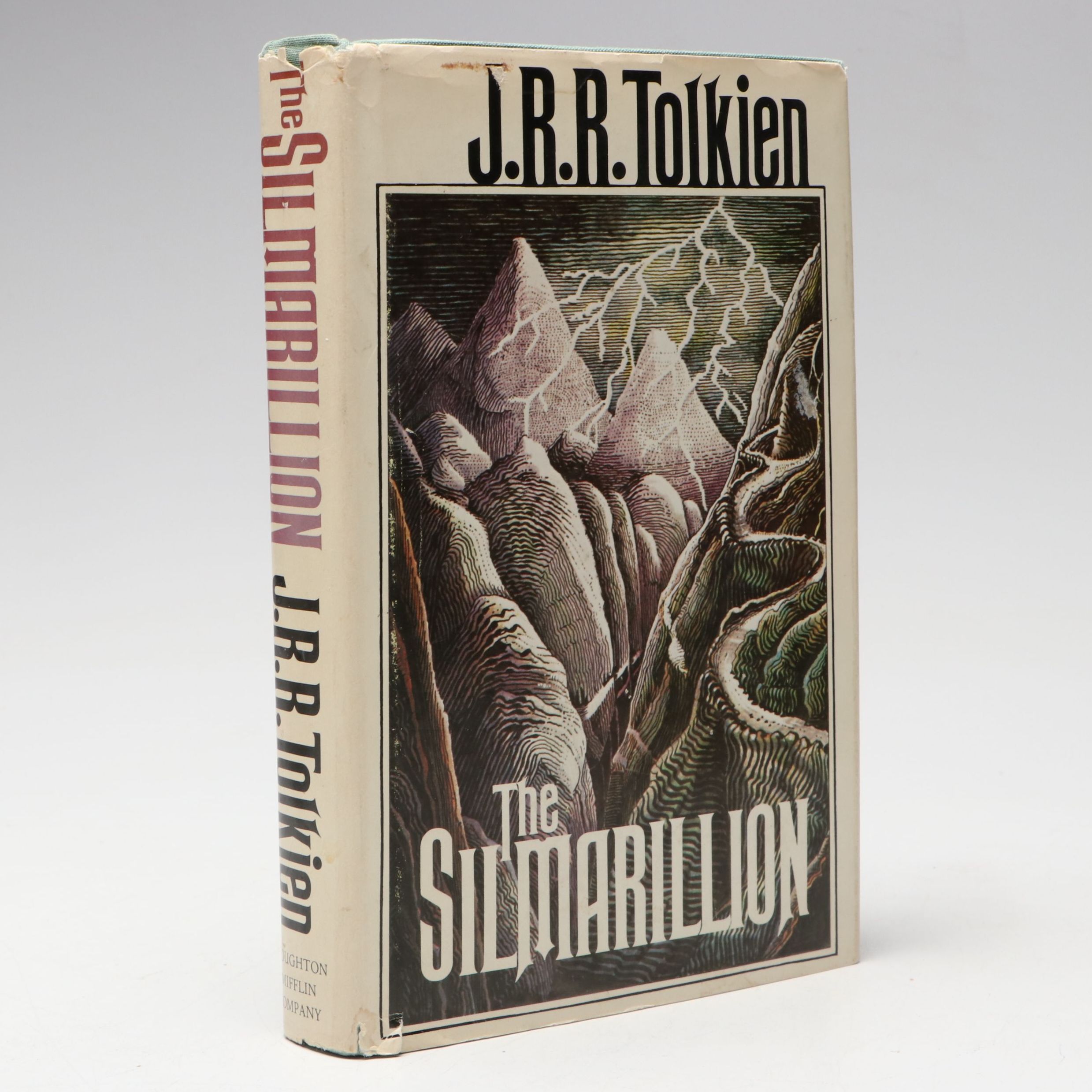 First American Edition "The Silmarillion" by J. R. R. Tolkien with Map, 1977