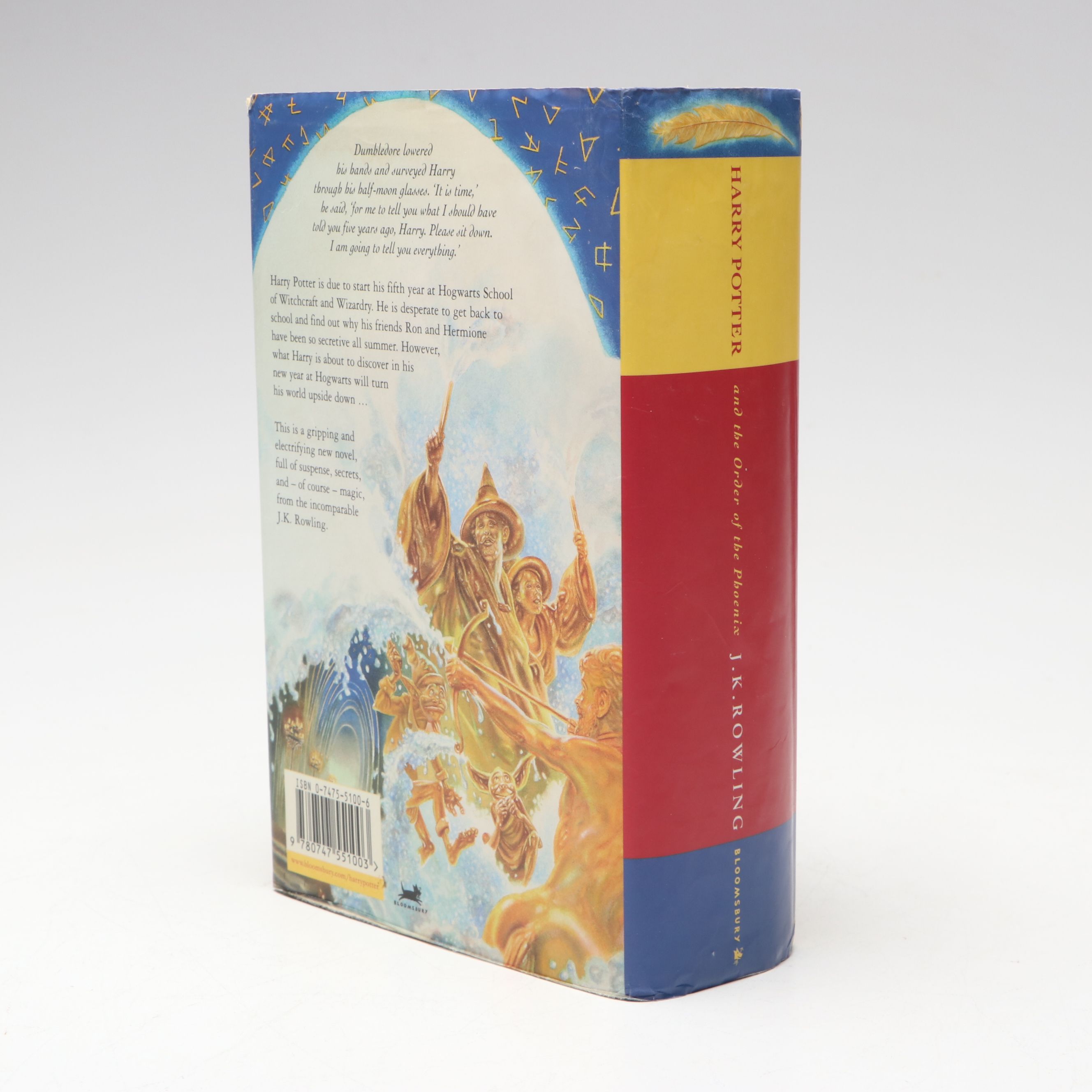 First UK Edition "Harry Potter and the Order of the Phoenix" by J. K. Rowling