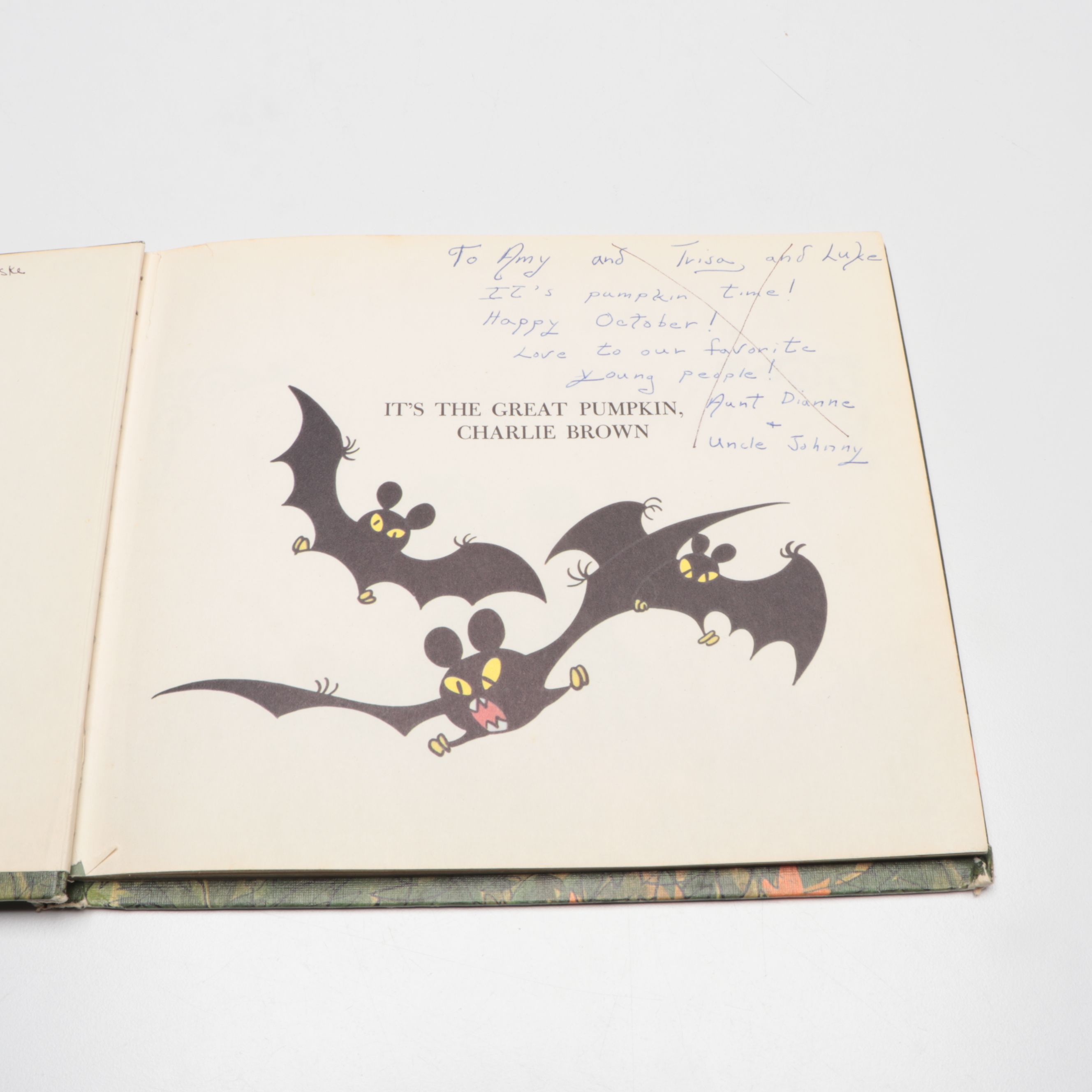 First Edition "It's The Great Pumpkin, Charlie Brown" by Charles M. Schulz, 1967