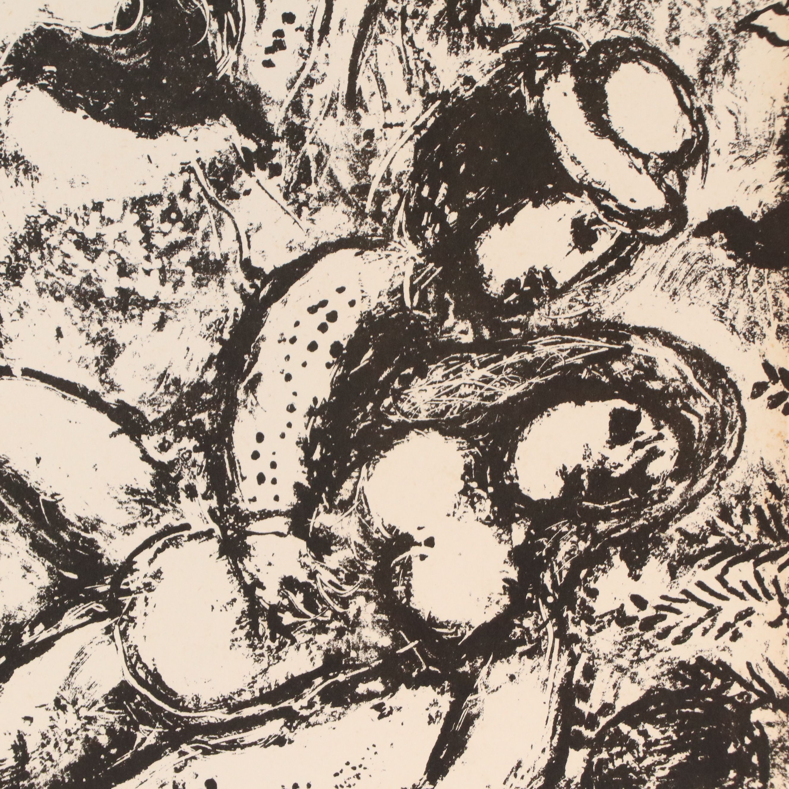 Marc Chagall Lithograph "The Pair in a Tree," 1963