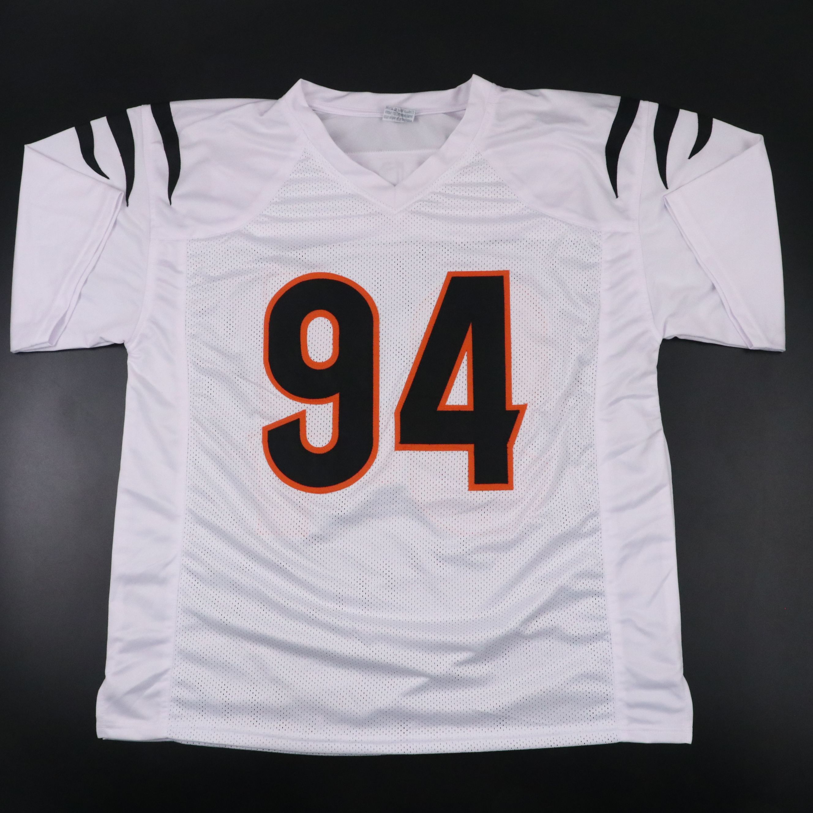 Sam Hubbard Signed Cincinnati Bengals Football Jersey, JSA