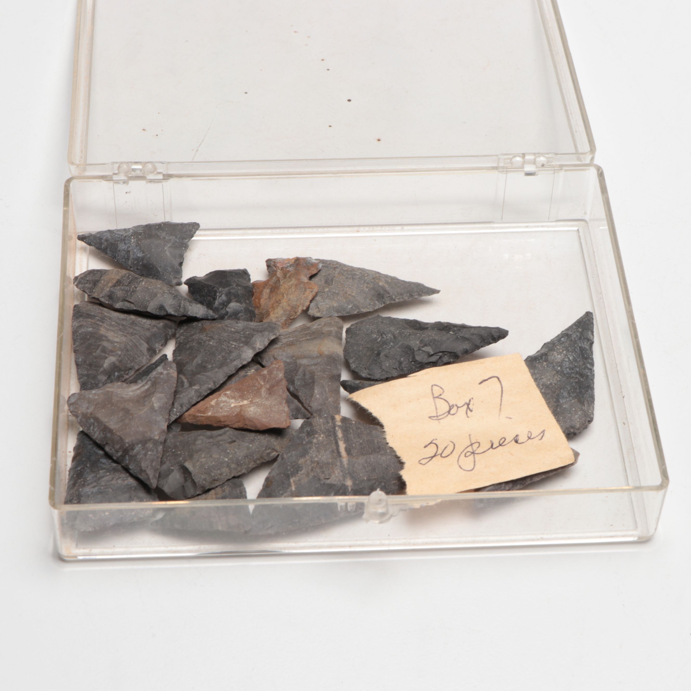 Obsidian Dovetails, White Chert, Quartzite and Other Projectile Points