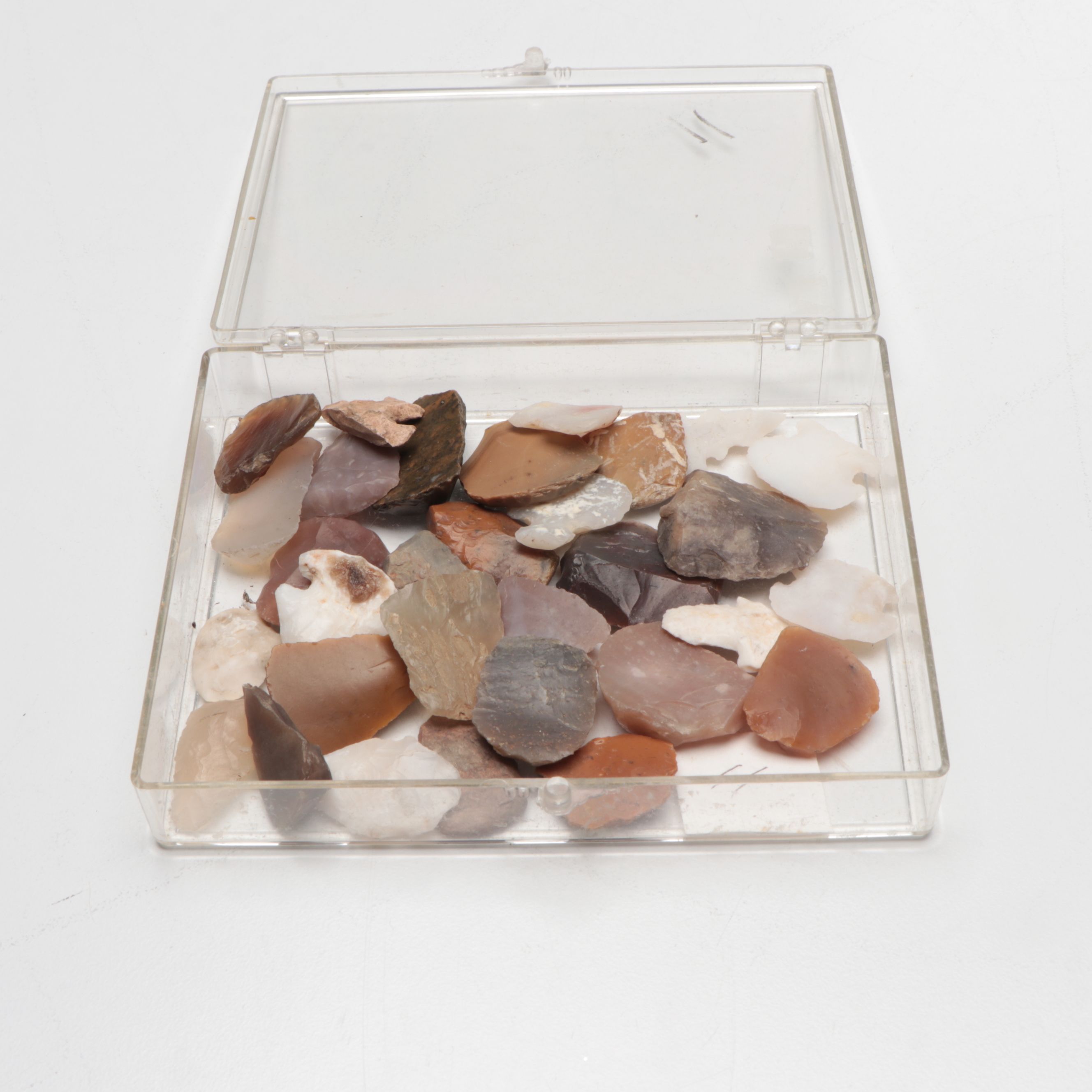 Obsidian Dovetails, White Chert, Quartzite and Other Projectile Points