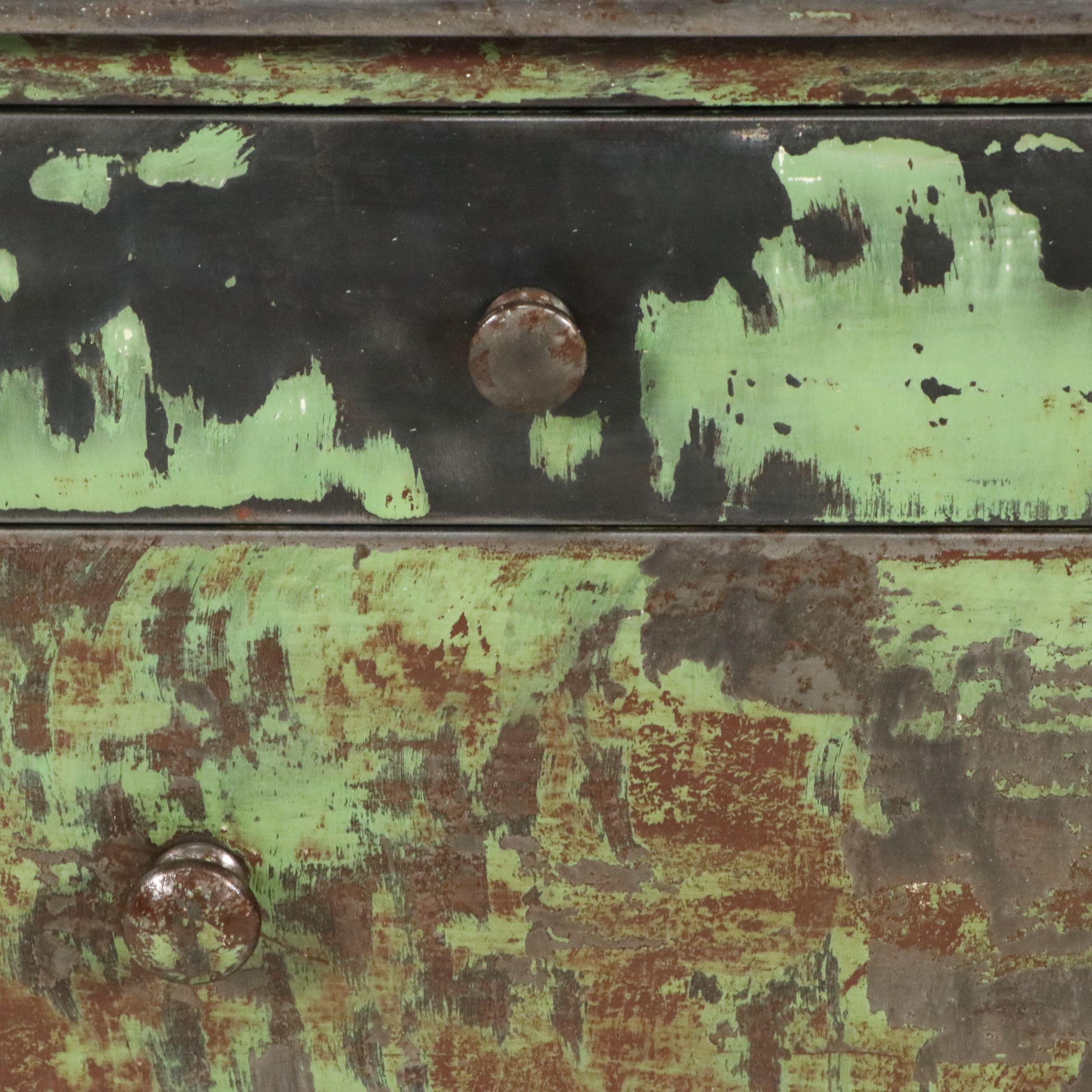 Simmons Company Industrial Steel Three-Drawer Chest