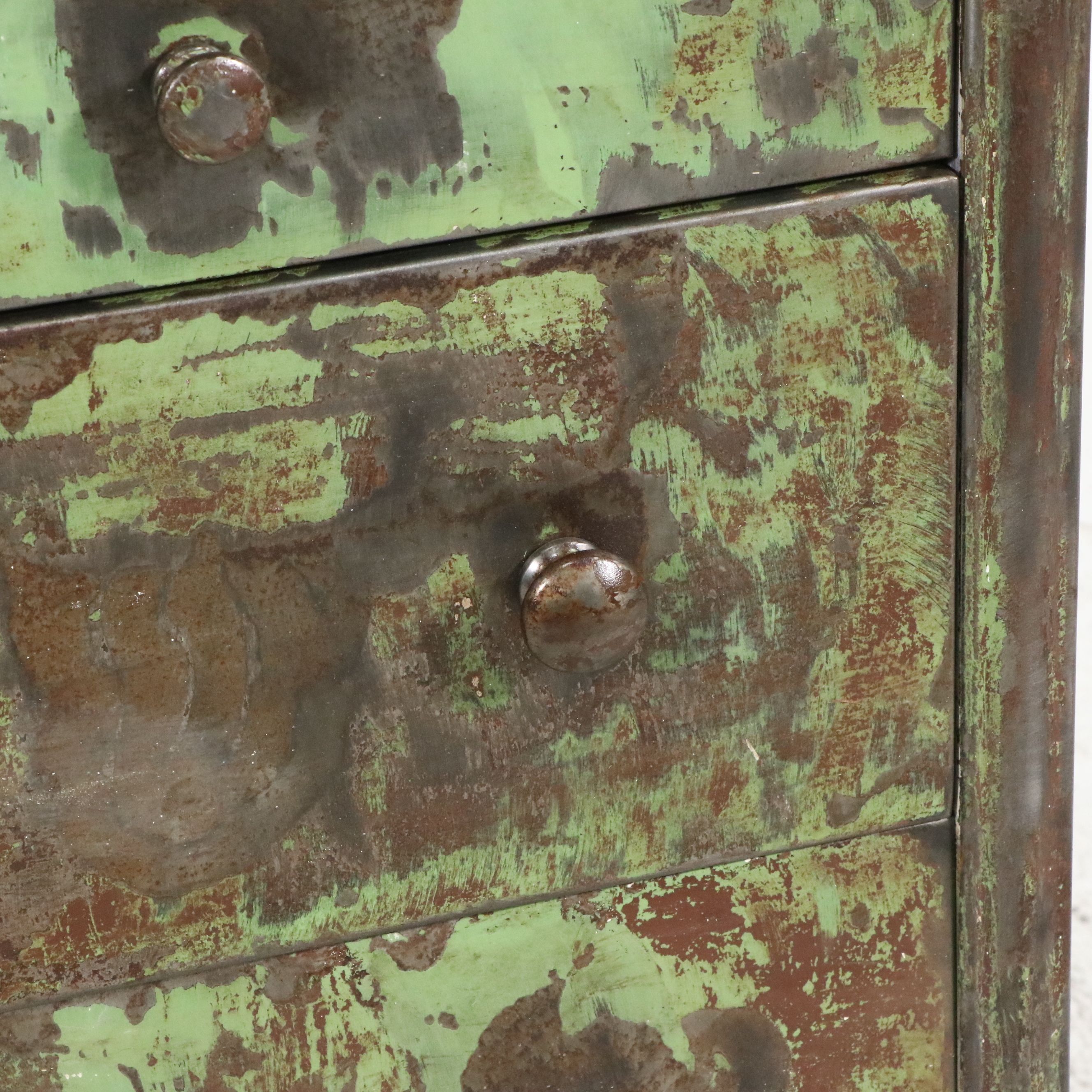 Simmons Company Industrial Steel Three-Drawer Chest