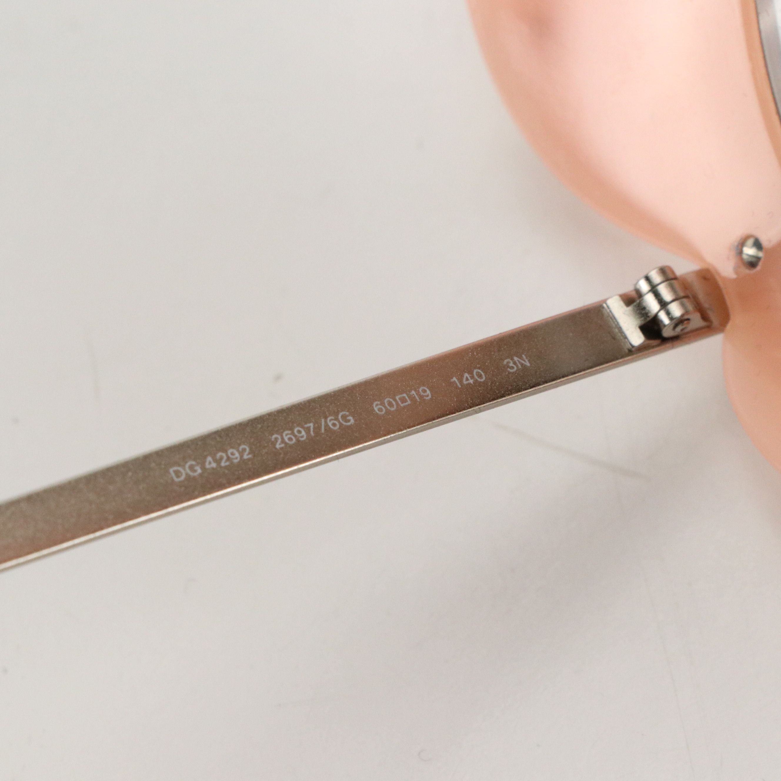 Dolce & Gabbana DG4292 Floral Appliqué & Embellished Butterfly Sunglasses W Case