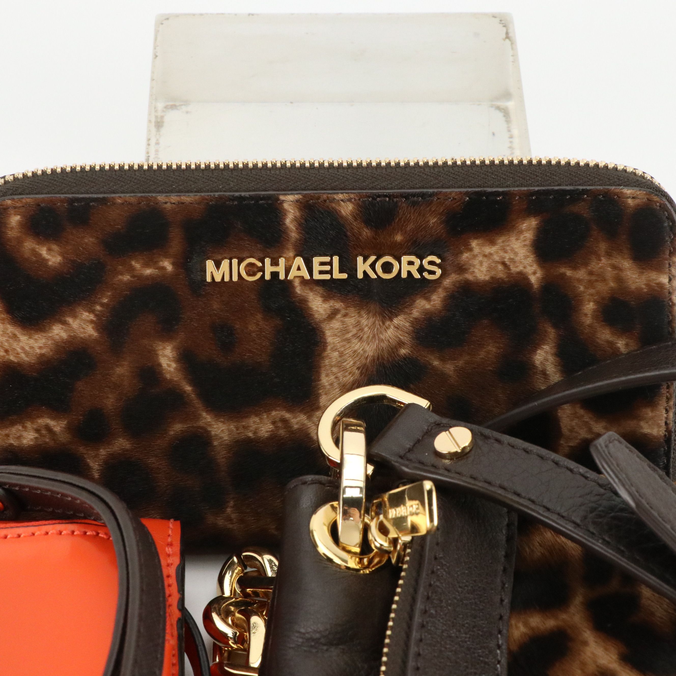 Michael Kors Calfhair/Leather Stanthorpe Shoulder Bag & Wallet W Other Crossbody