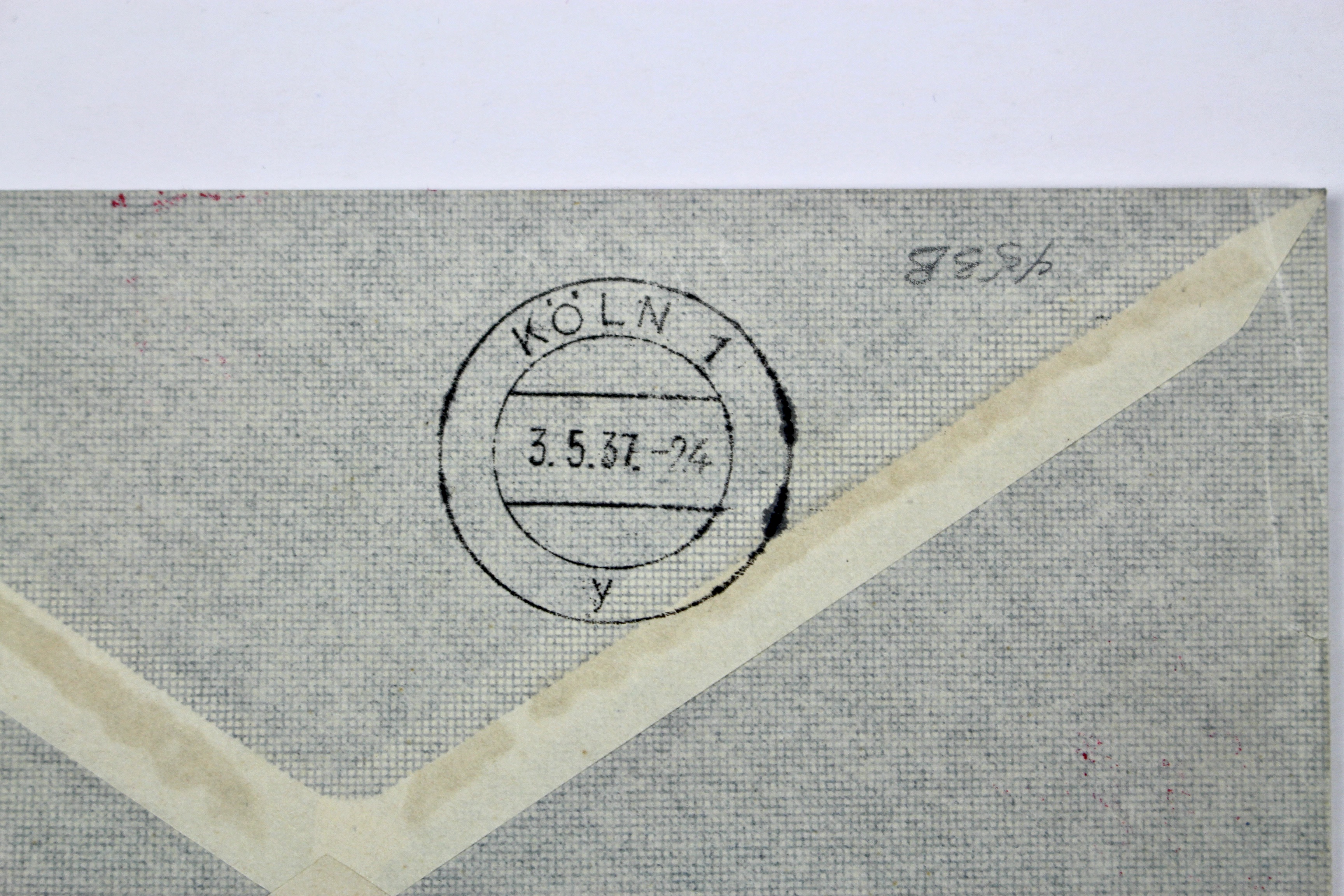 1937 Graf Zeppelin Hindenburg German Postal Cover