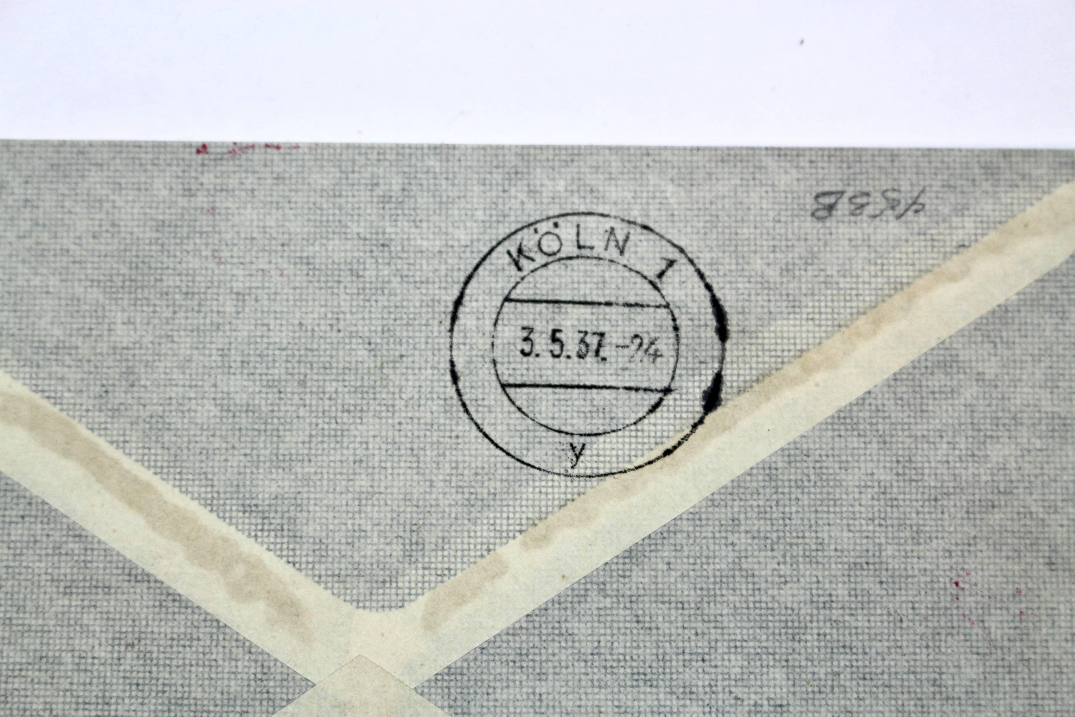 1937 Graf Zeppelin Hindenburg German Postal Cover