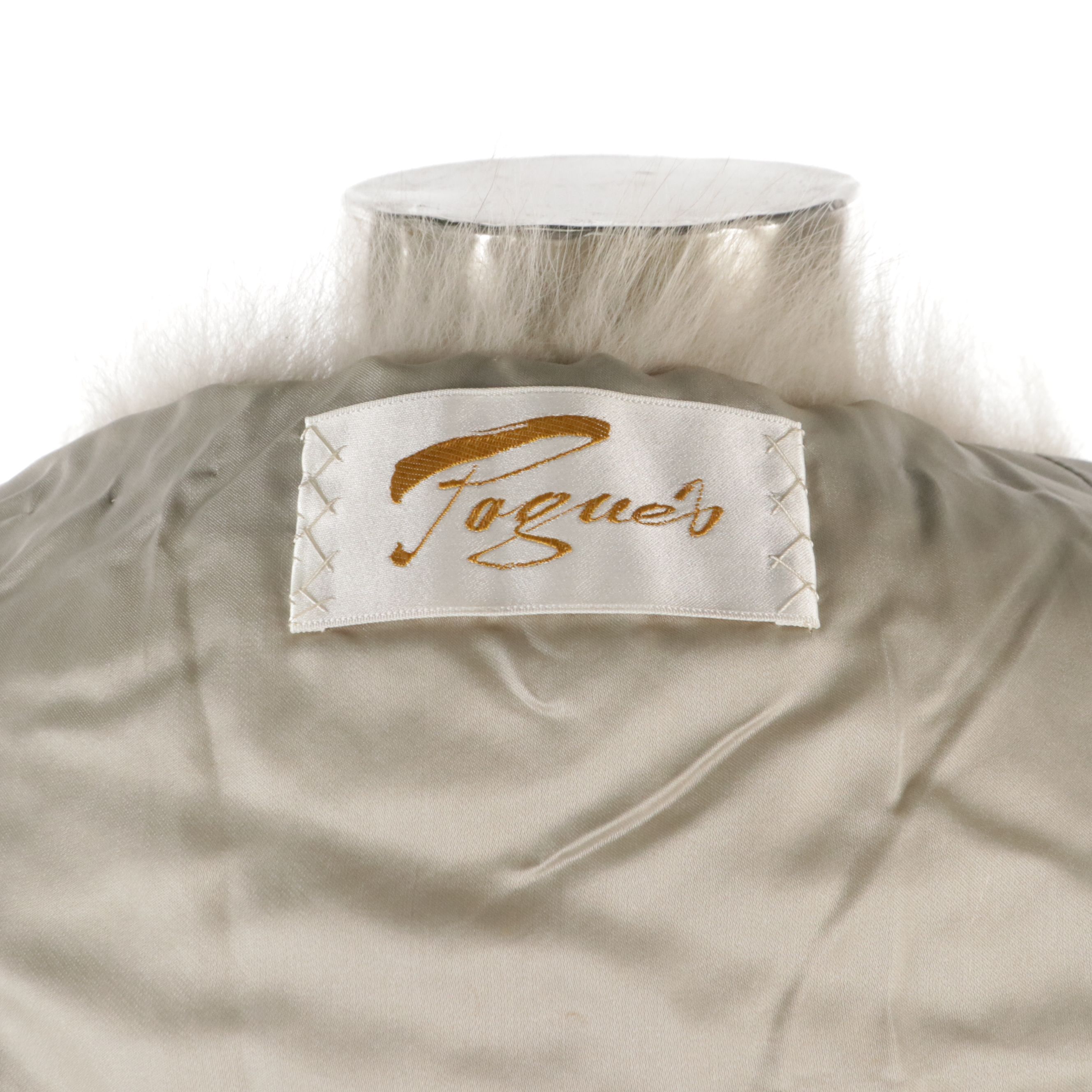 Pogue's Vintage Blue Fox Fur Wrap