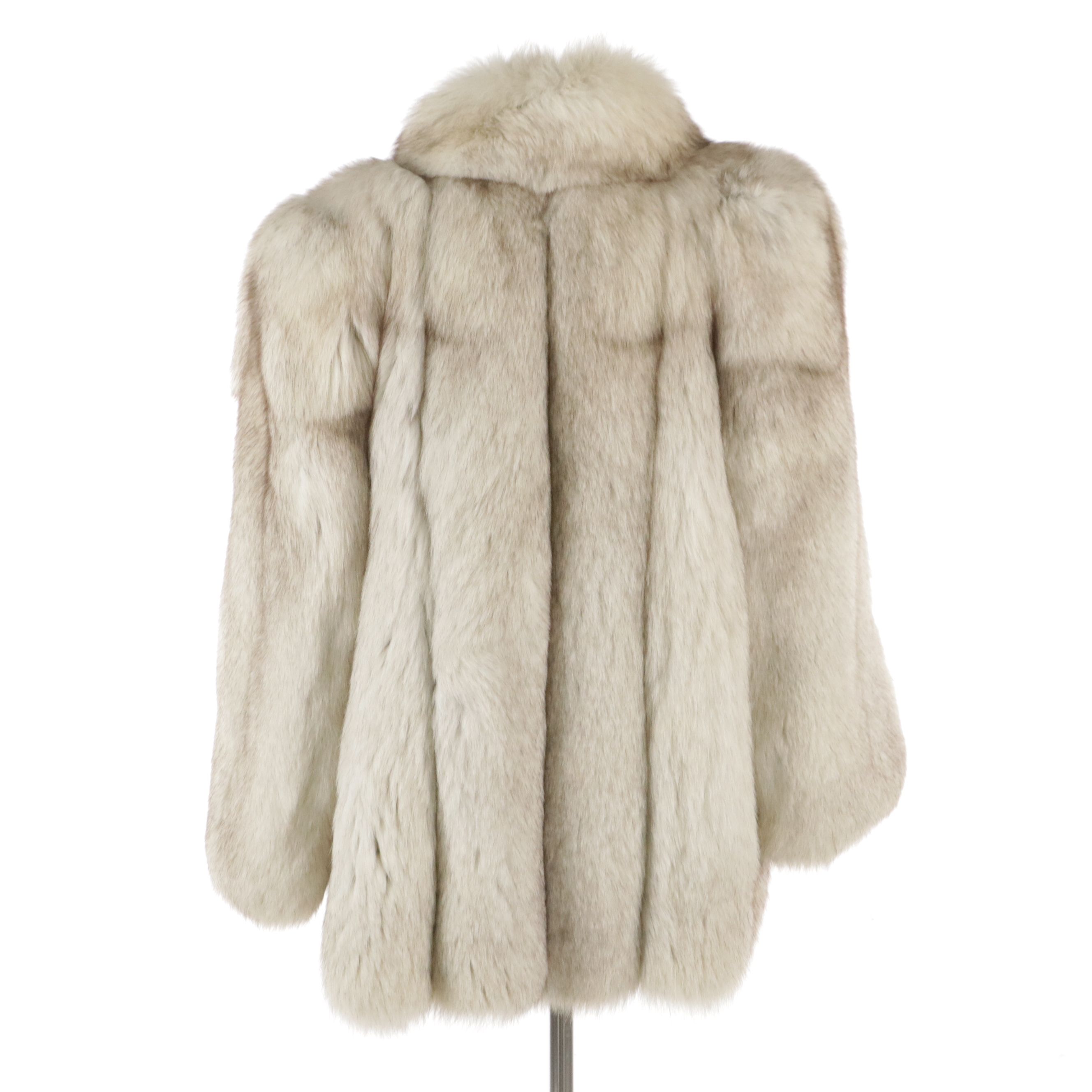 Fredric Arno Blue Fox Fur Coat