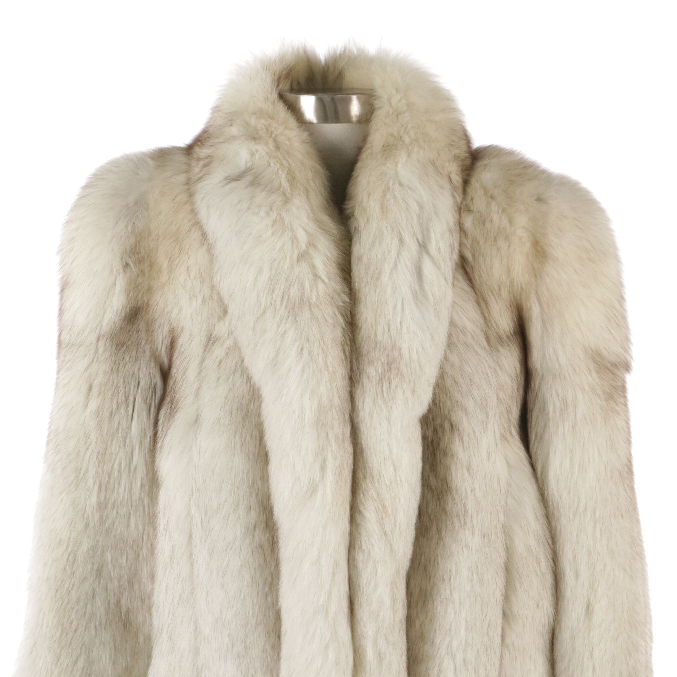 Fredric Arno Blue Fox Fur Coat