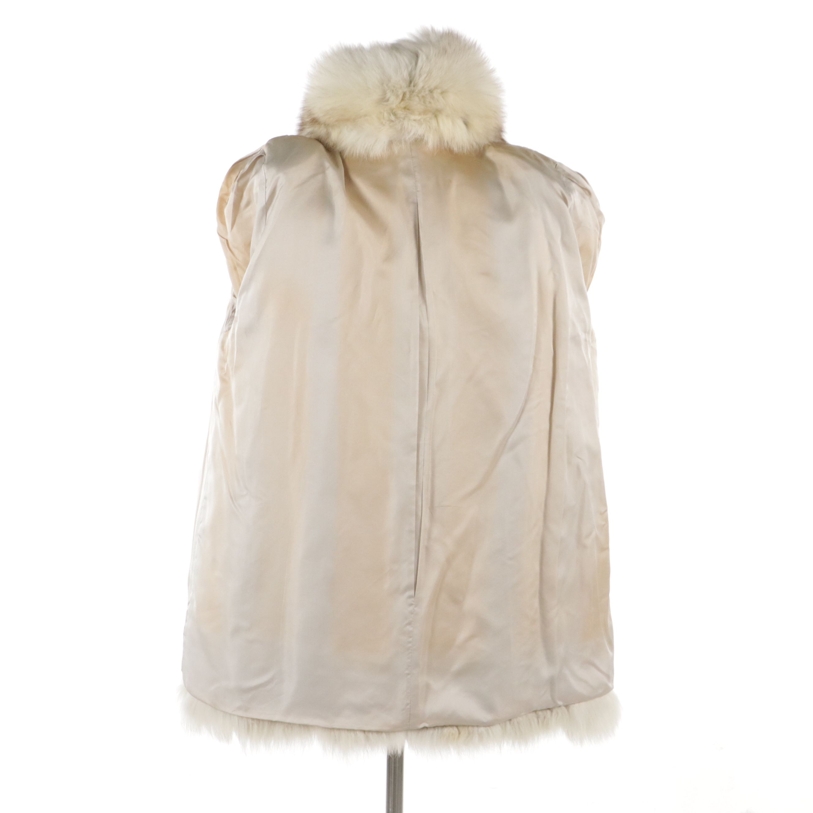 Fredric Arno Blue Fox Fur Coat