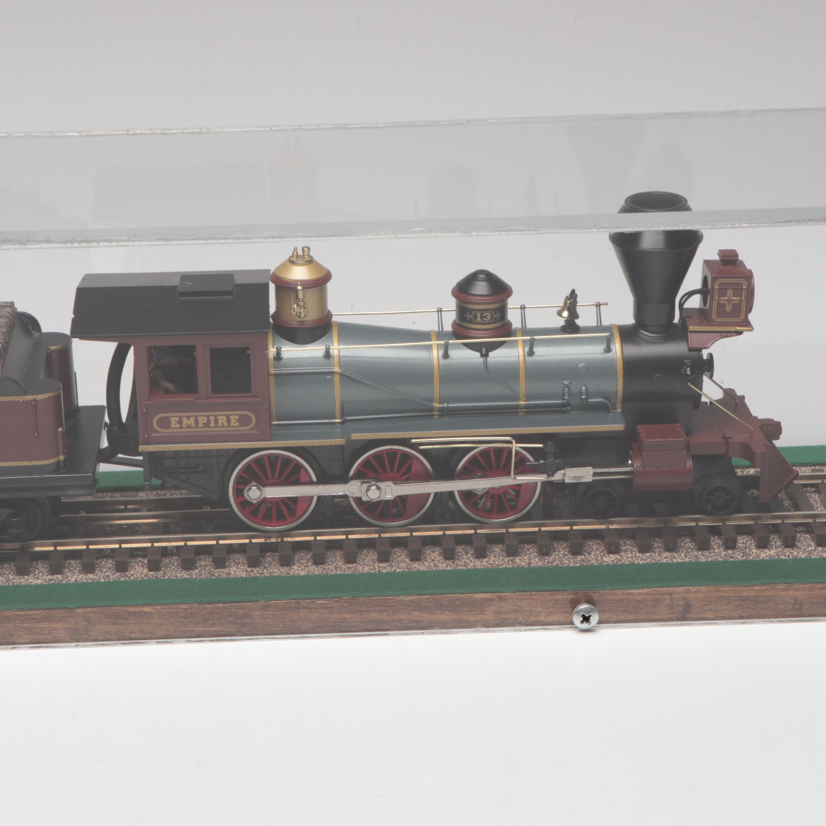 Virginia & Truckee Railroad Locomotive #13 Encased Model