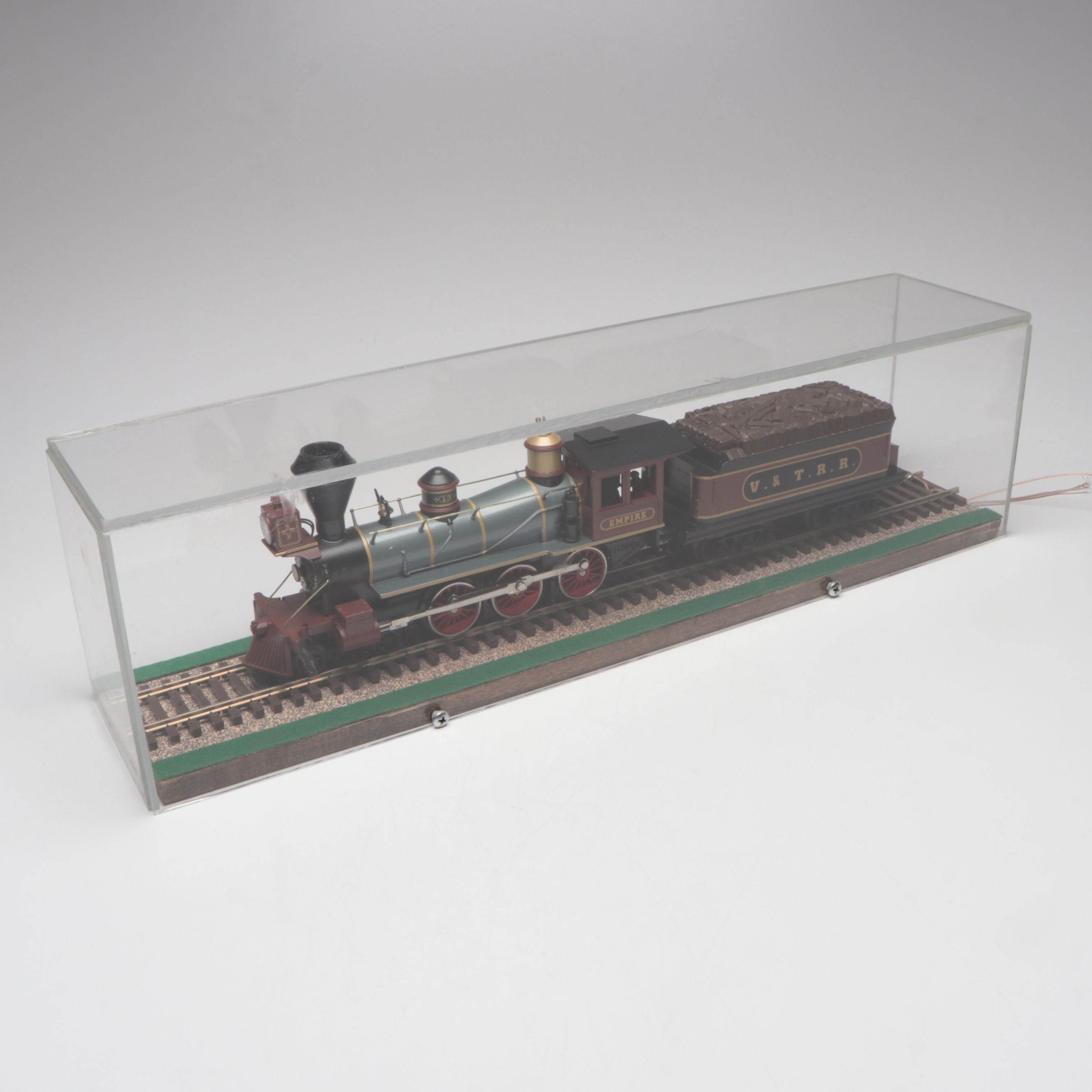 Virginia & Truckee Railroad Locomotive #13 Encased Model