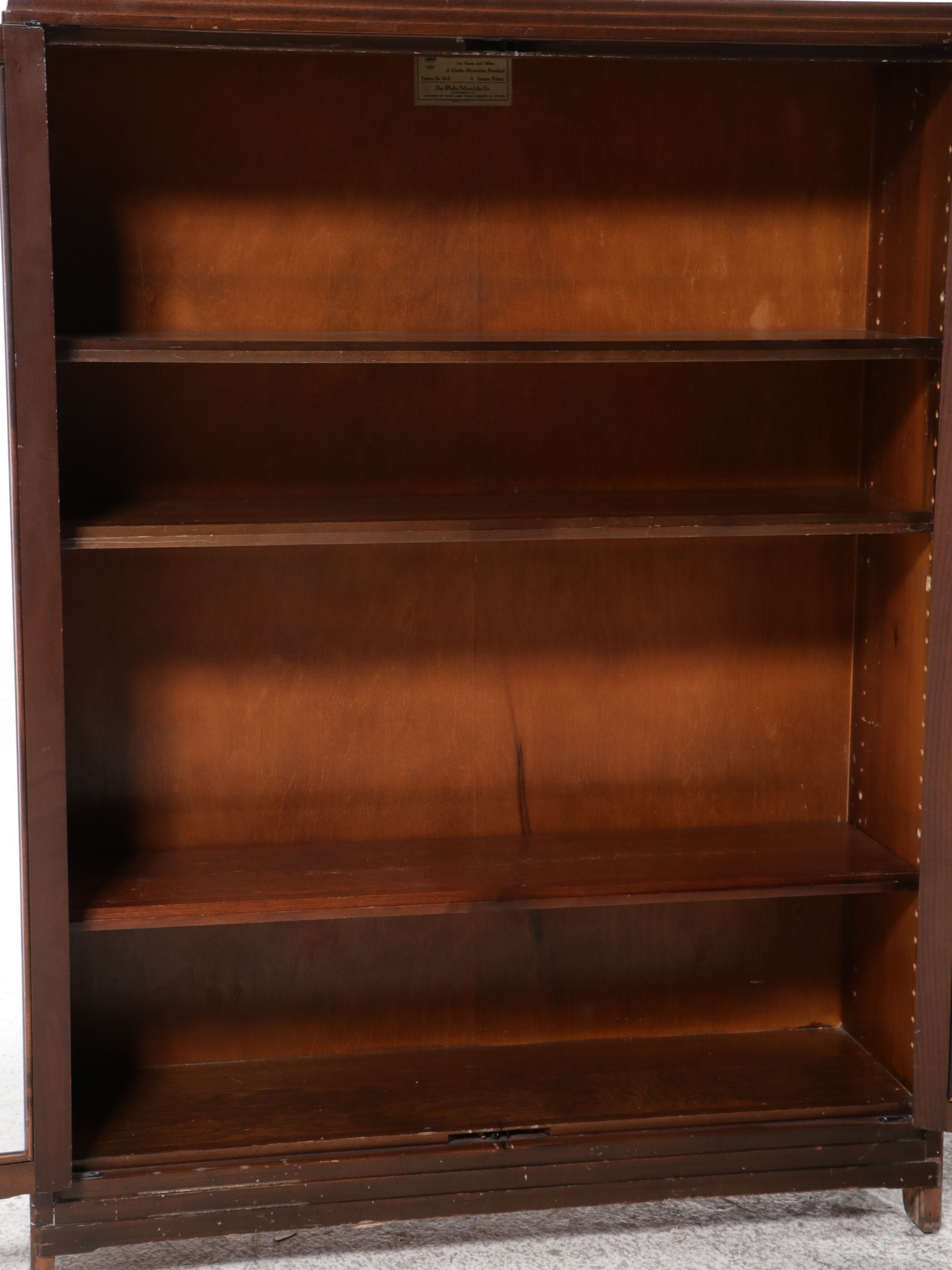 Globe-Wernicke American Walnut "Ardmore" Bookcase