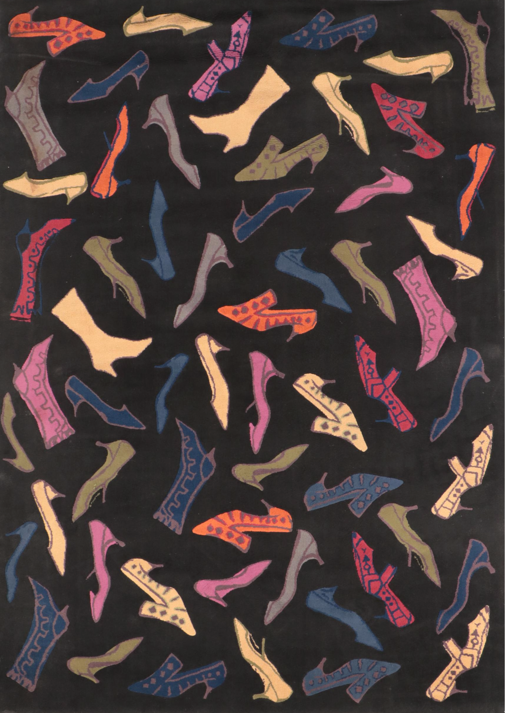 7'10 x 10'1 Machine Made Oriental Weavers Sphinx Andy Warhol Area Rug