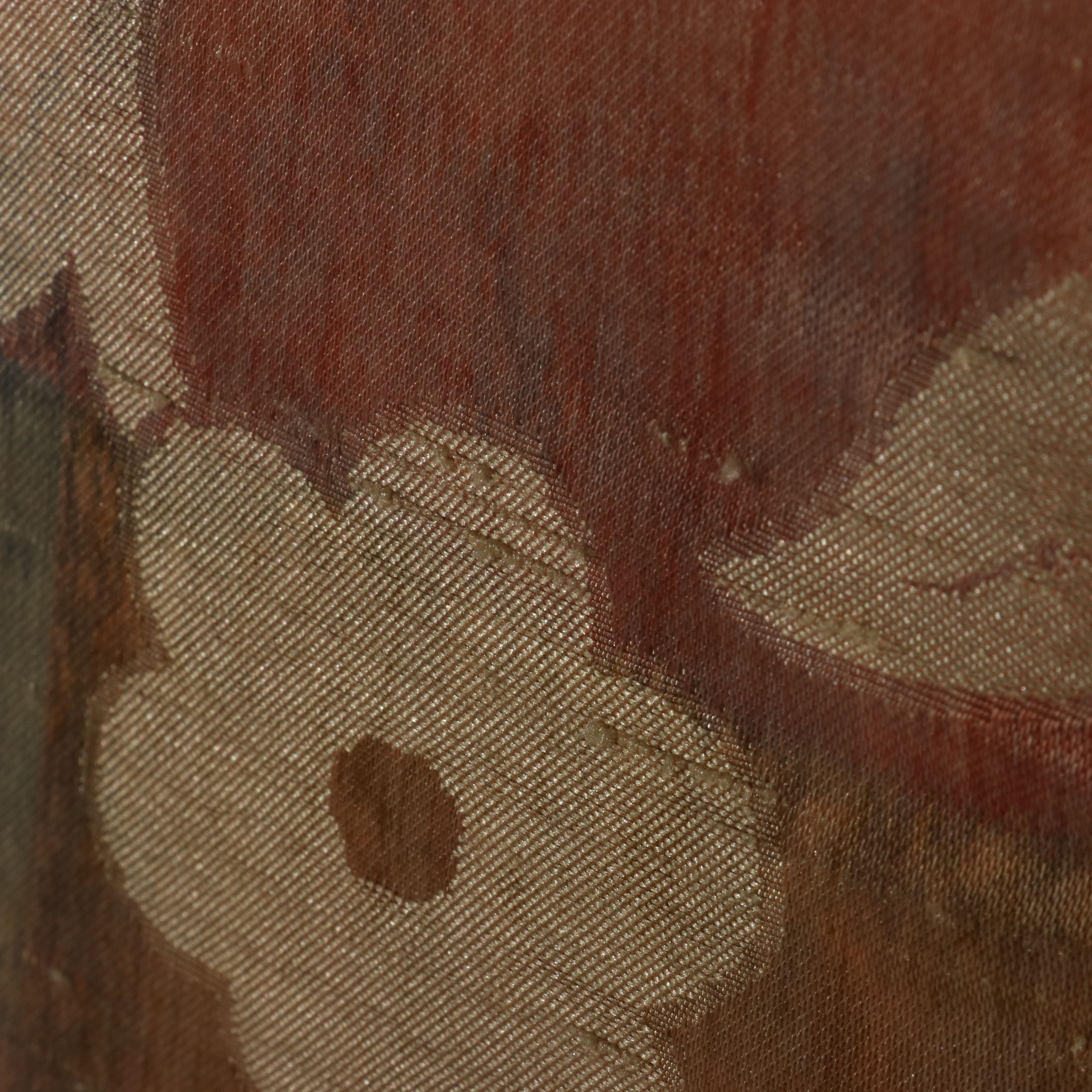 Neoclassical Style Painted and Caned Bergère de Bureau, Late 20th Century