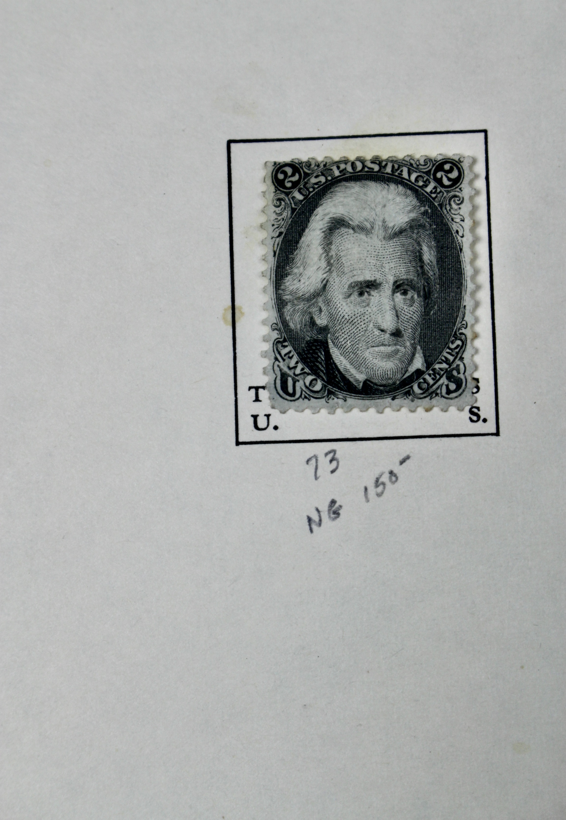 Ten Early U.S. Postage Stamps, Scott 68 to 78a, 1860s