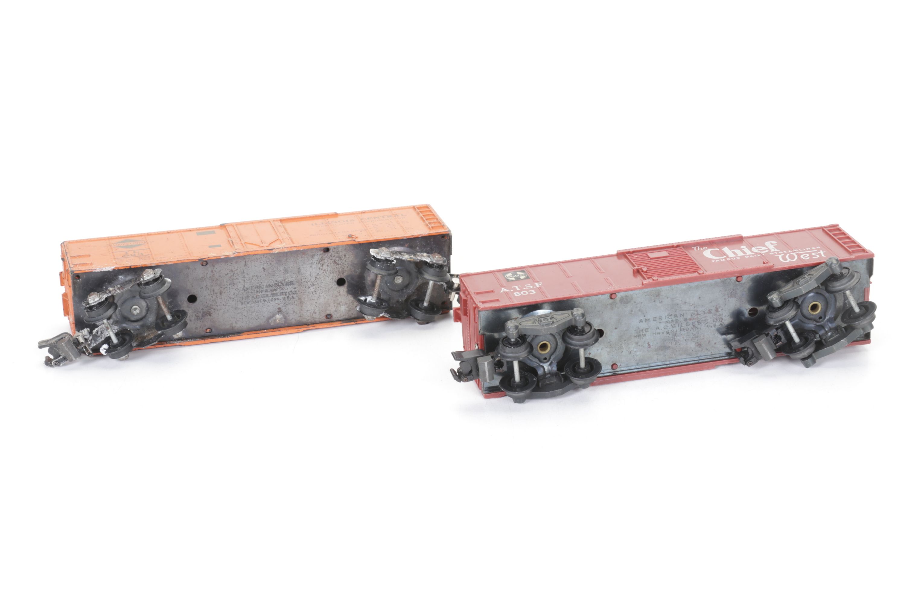 American Flyer Locomotives with Passenger Cars, Tender and More