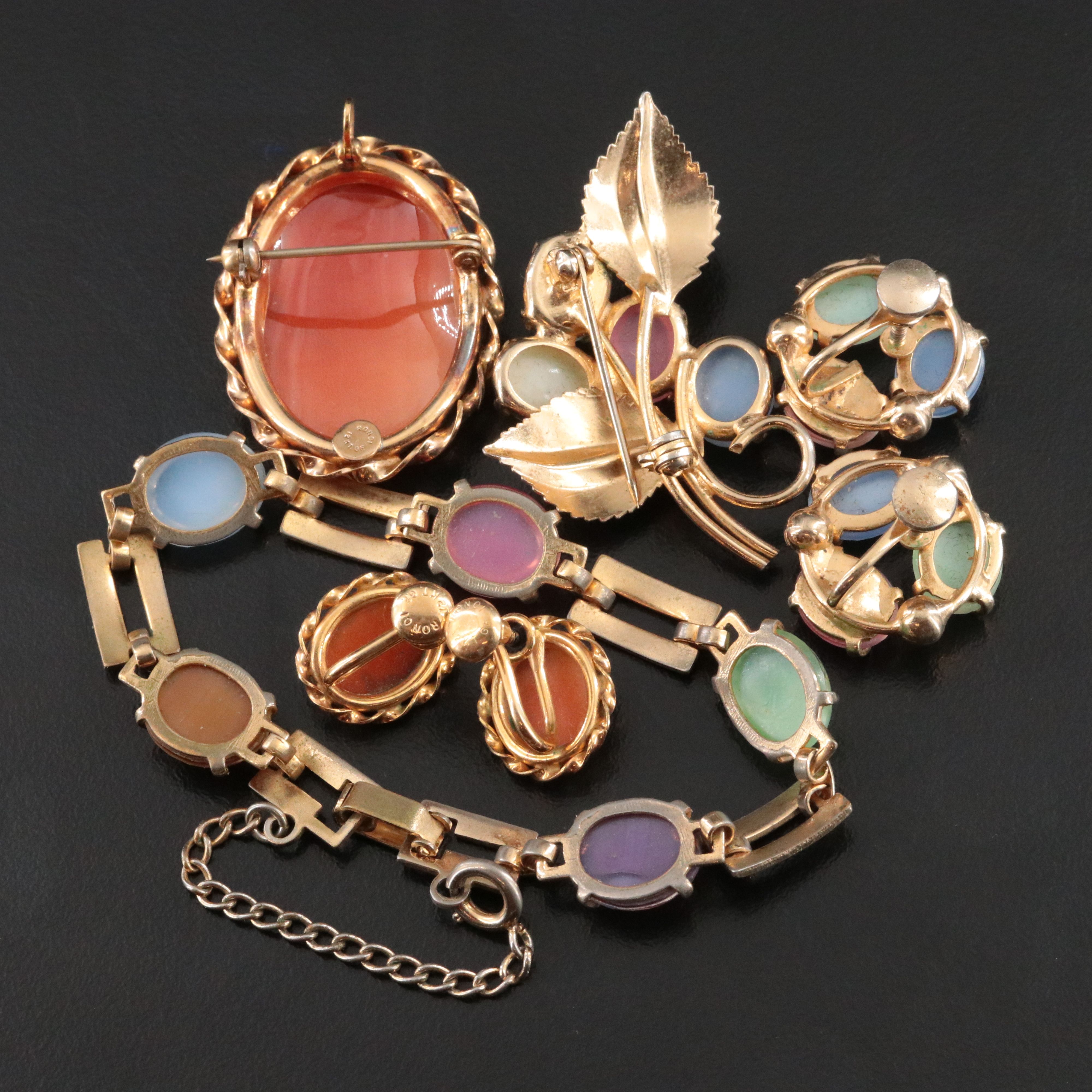 Jewelry Collection Featuring Gold-Filled and Shell Cameo