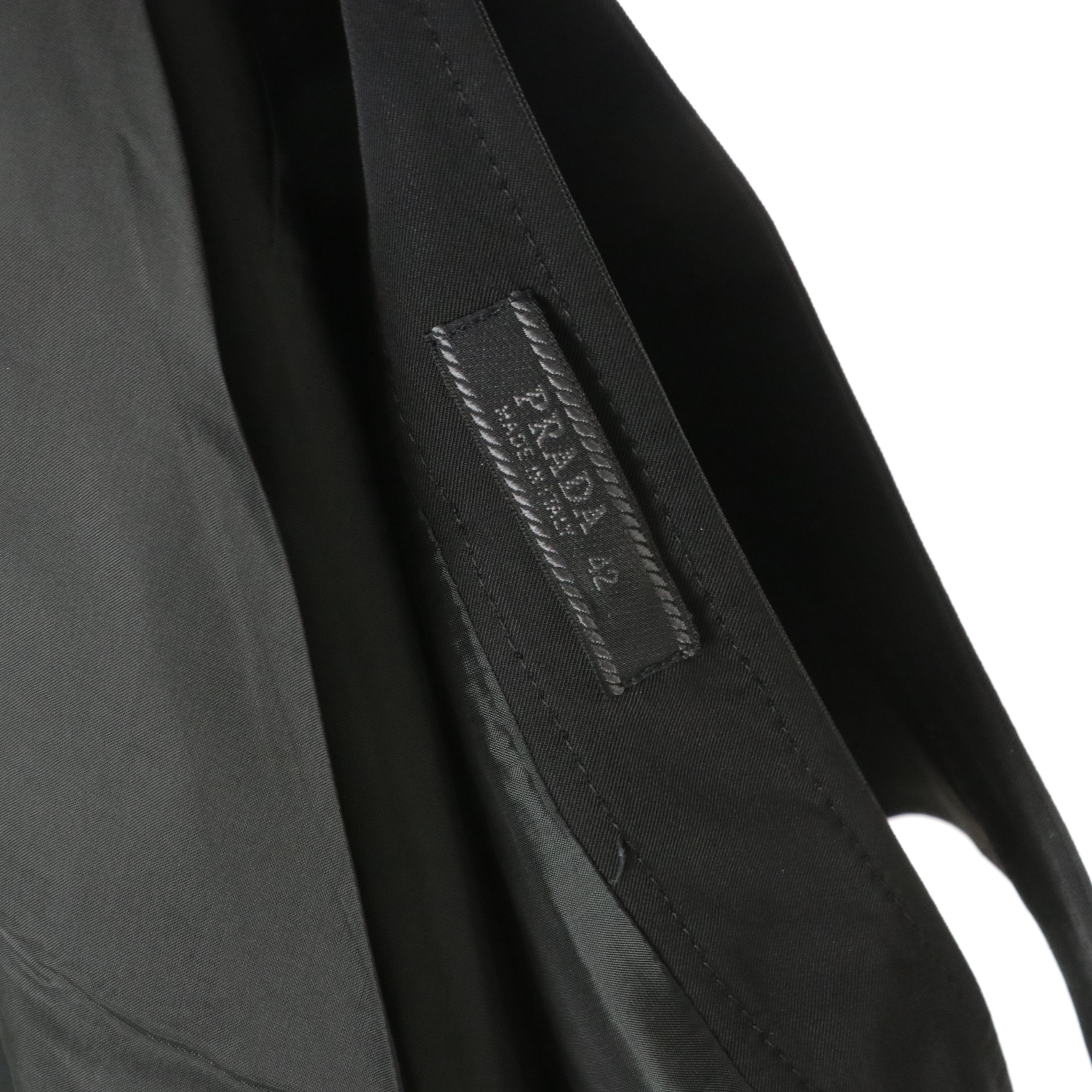 Prada Black Wrap Skirt