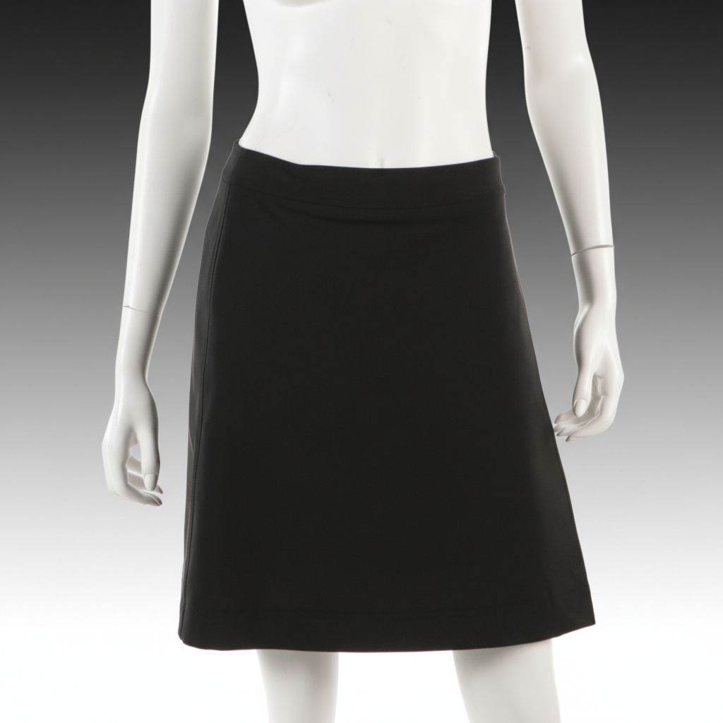 Prada Black Wrap Skirt