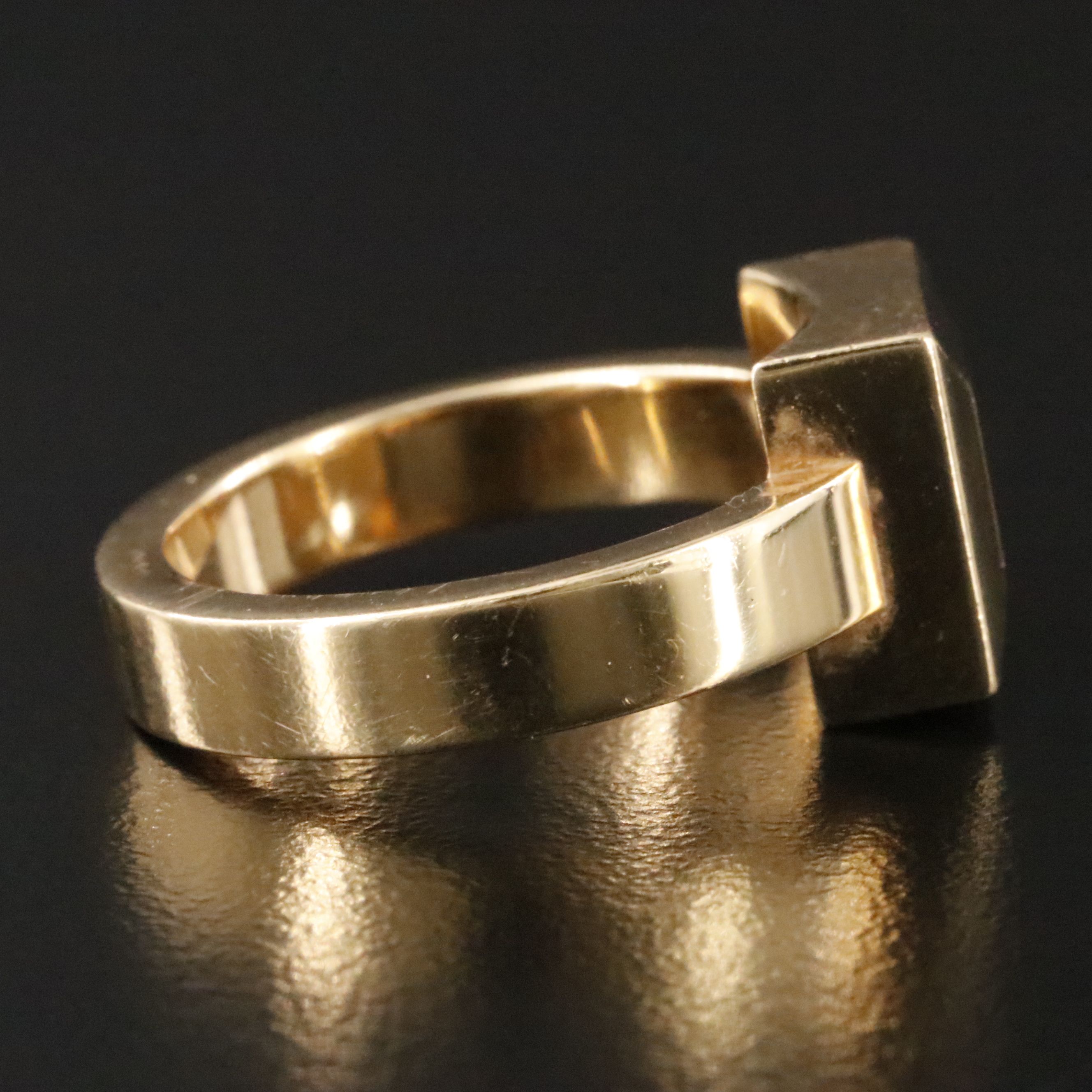 Chopard Happy Diamond 18K Diamond Square Ring