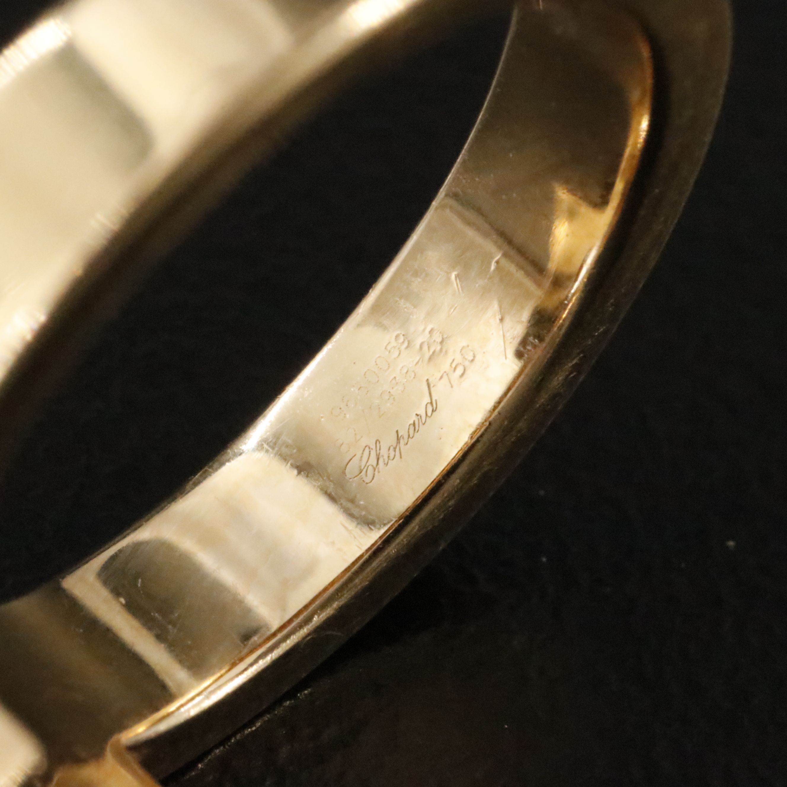 Chopard Happy Diamond 18K Diamond Square Ring