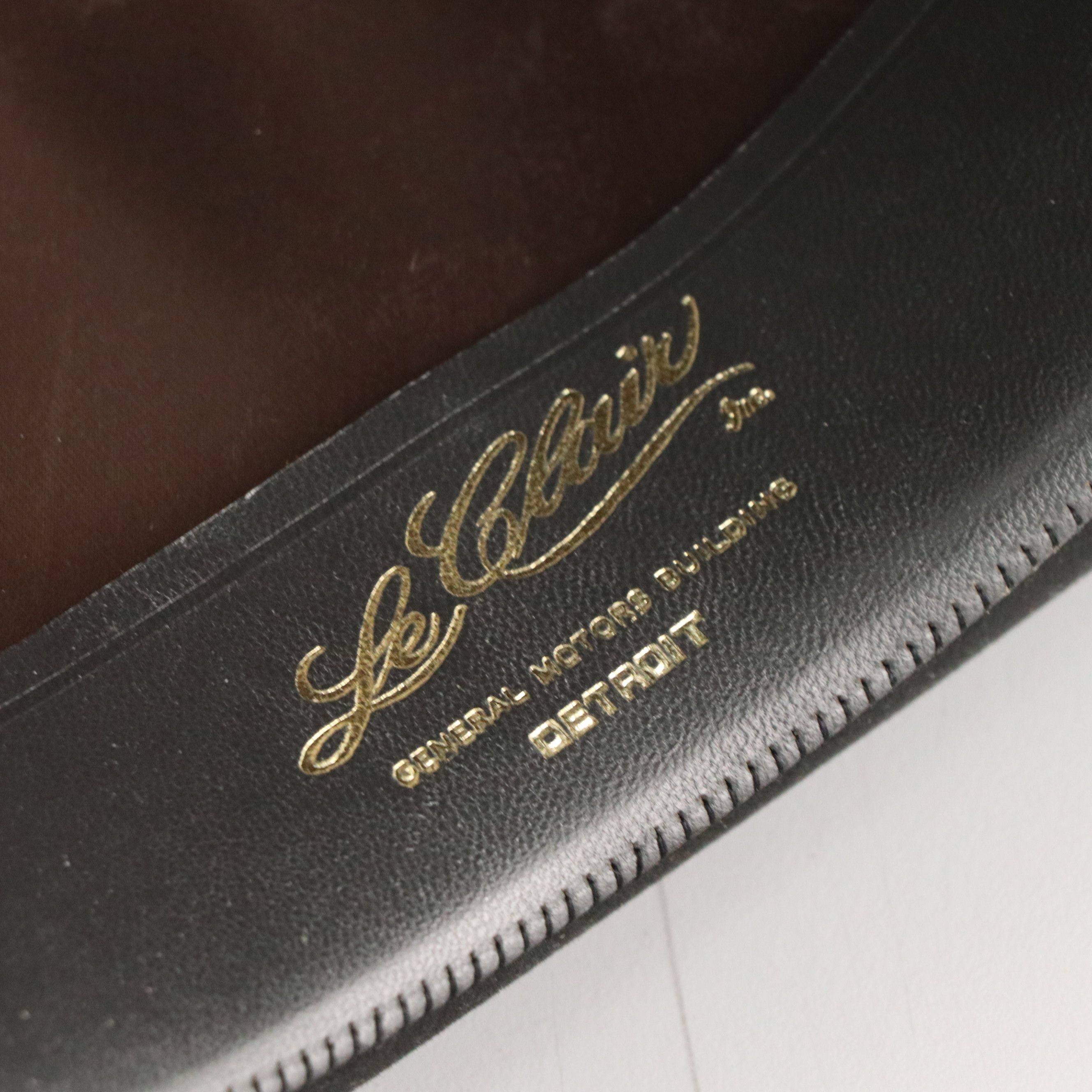 Resistol Self-Conforming Black Wool "Kitten Finish" Bowler Hat, With Box