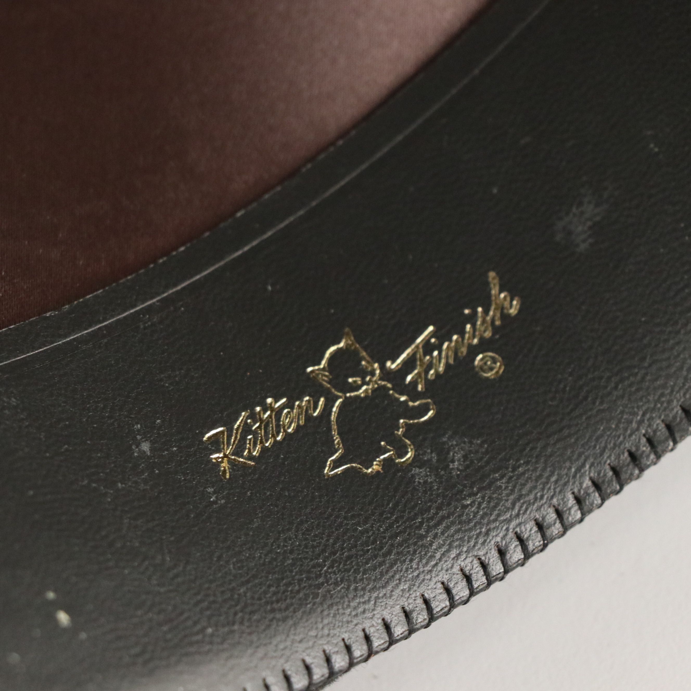 Resistol Self-Conforming Black Wool "Kitten Finish" Bowler Hat, With Box