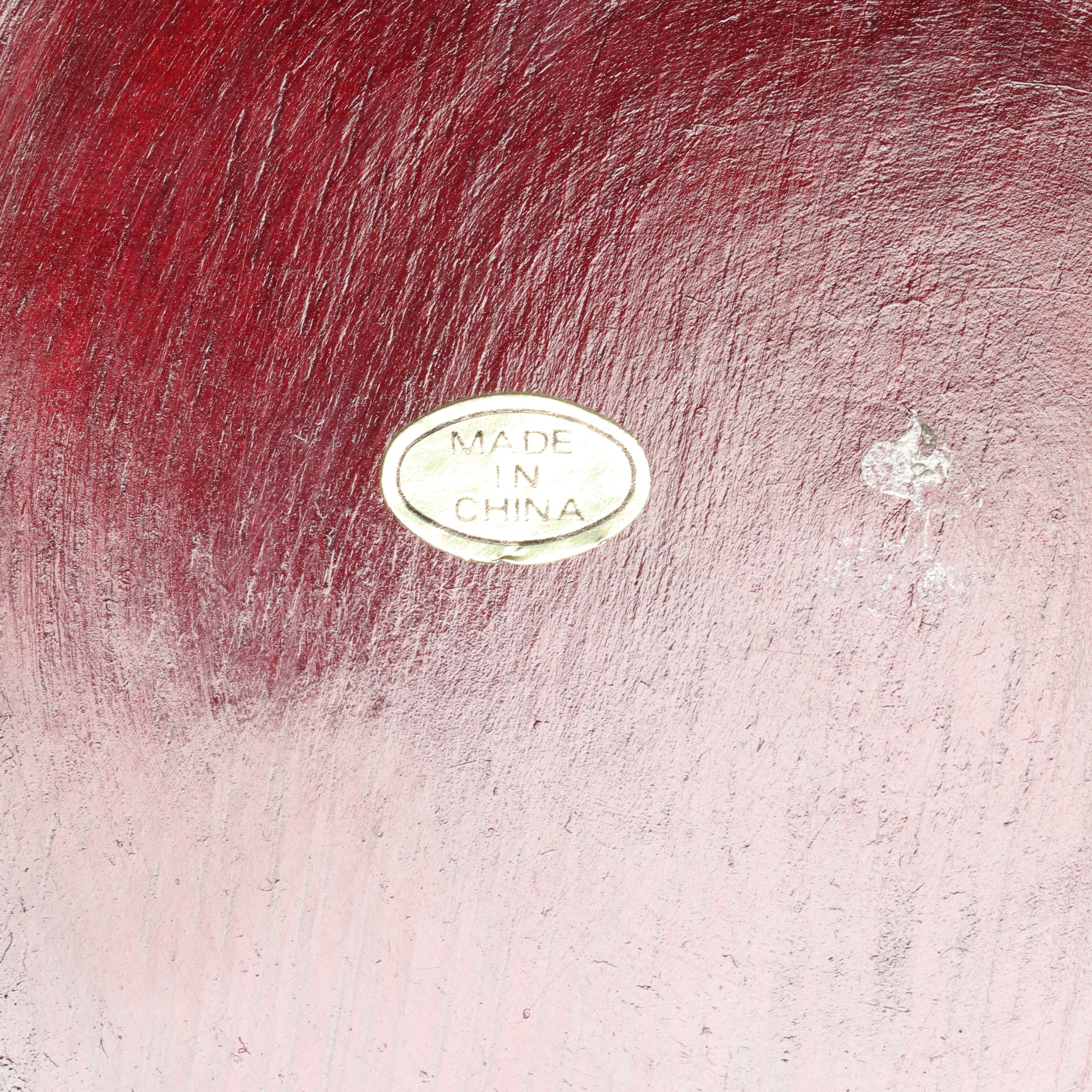 Chinese Hand-Painted Porcelain Bowl with Flowers and Pheasants