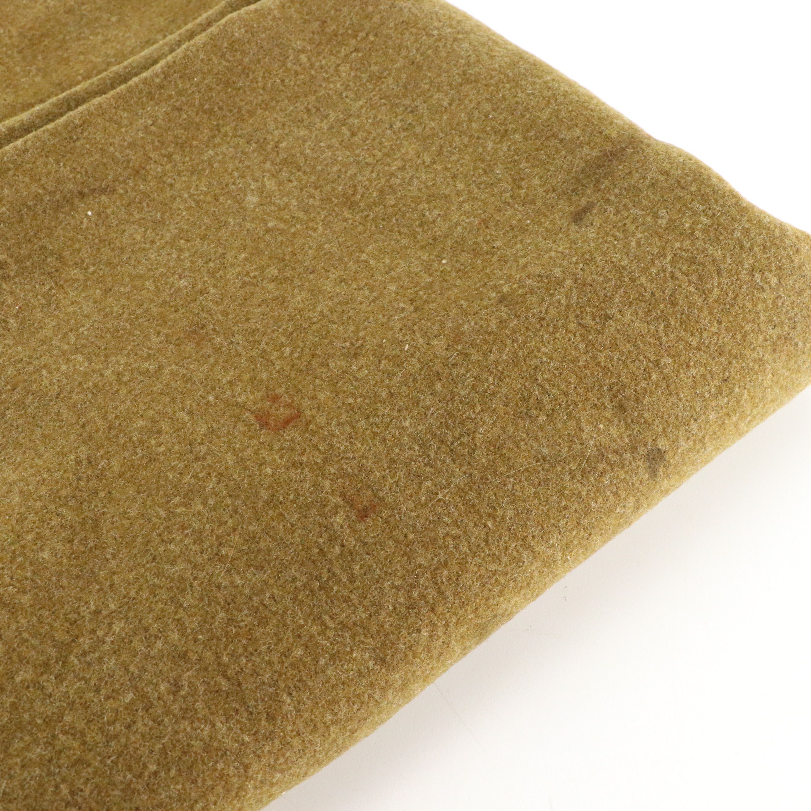 WWII Era US Army Olive Drab Wool Field Blanket