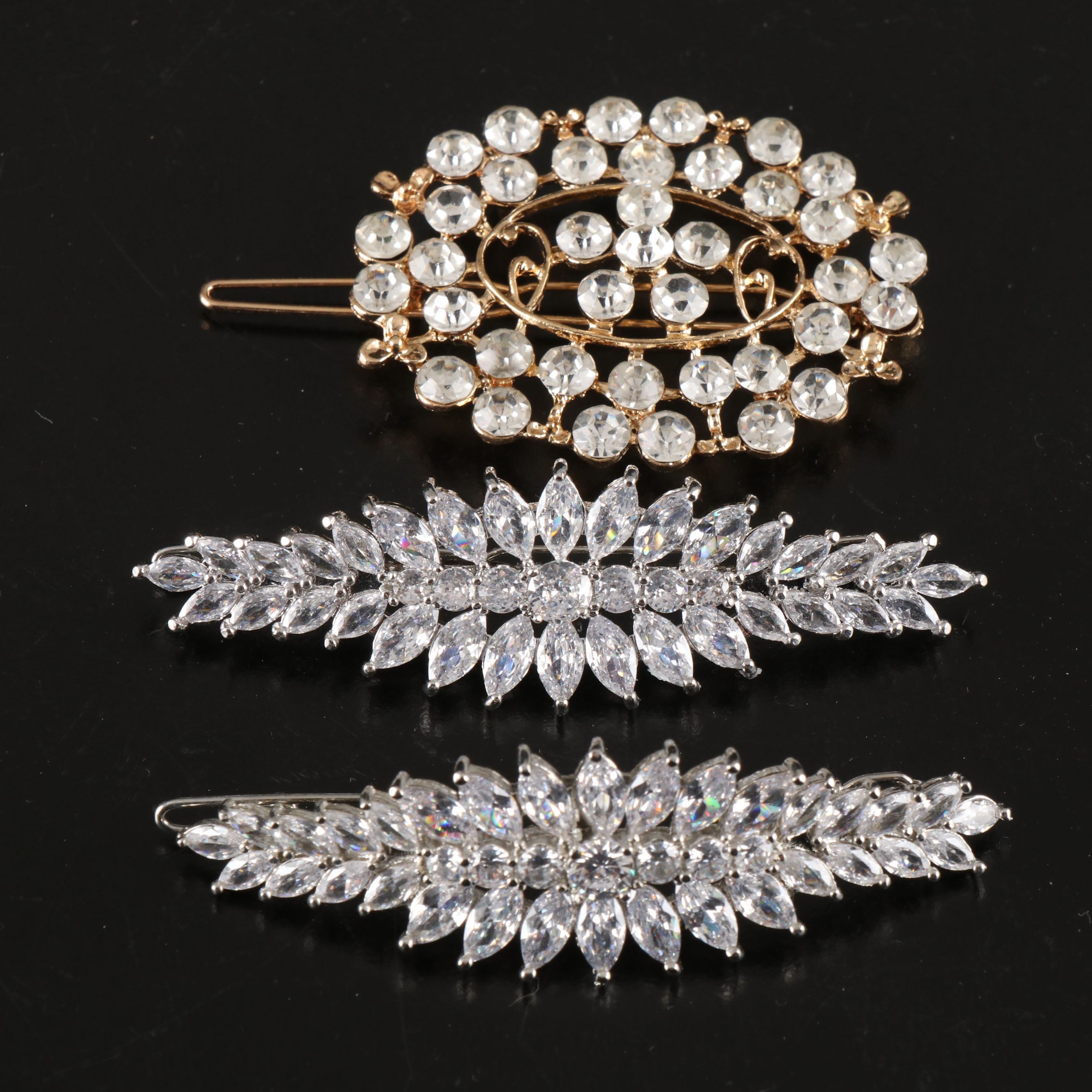 Brilliance "Believe" Silver Plate Hair Accessories and Other Jewelry