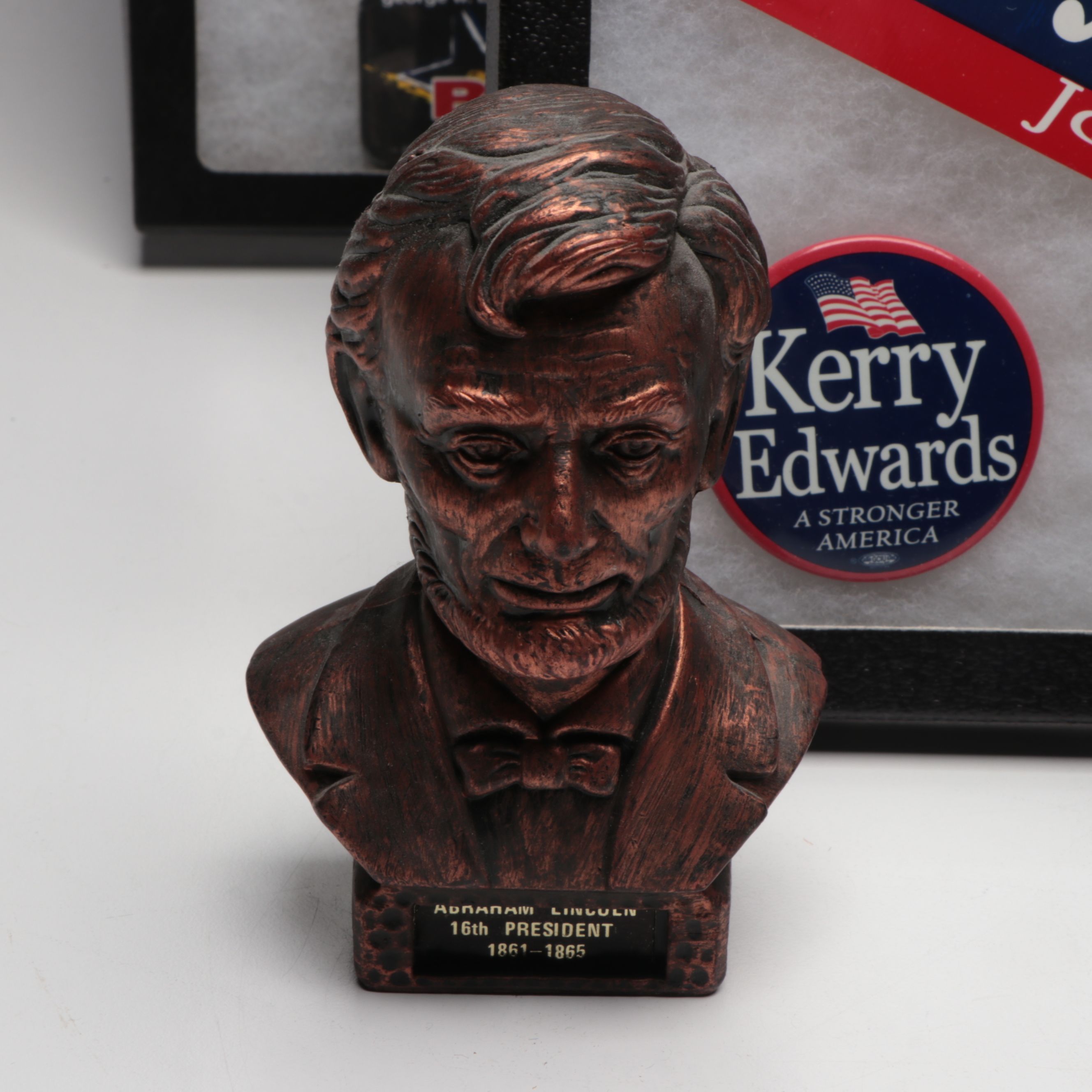 Bush/Cheney '04 , Romney/Ryan 2012 Pins and Other Modern Political Memorabilia