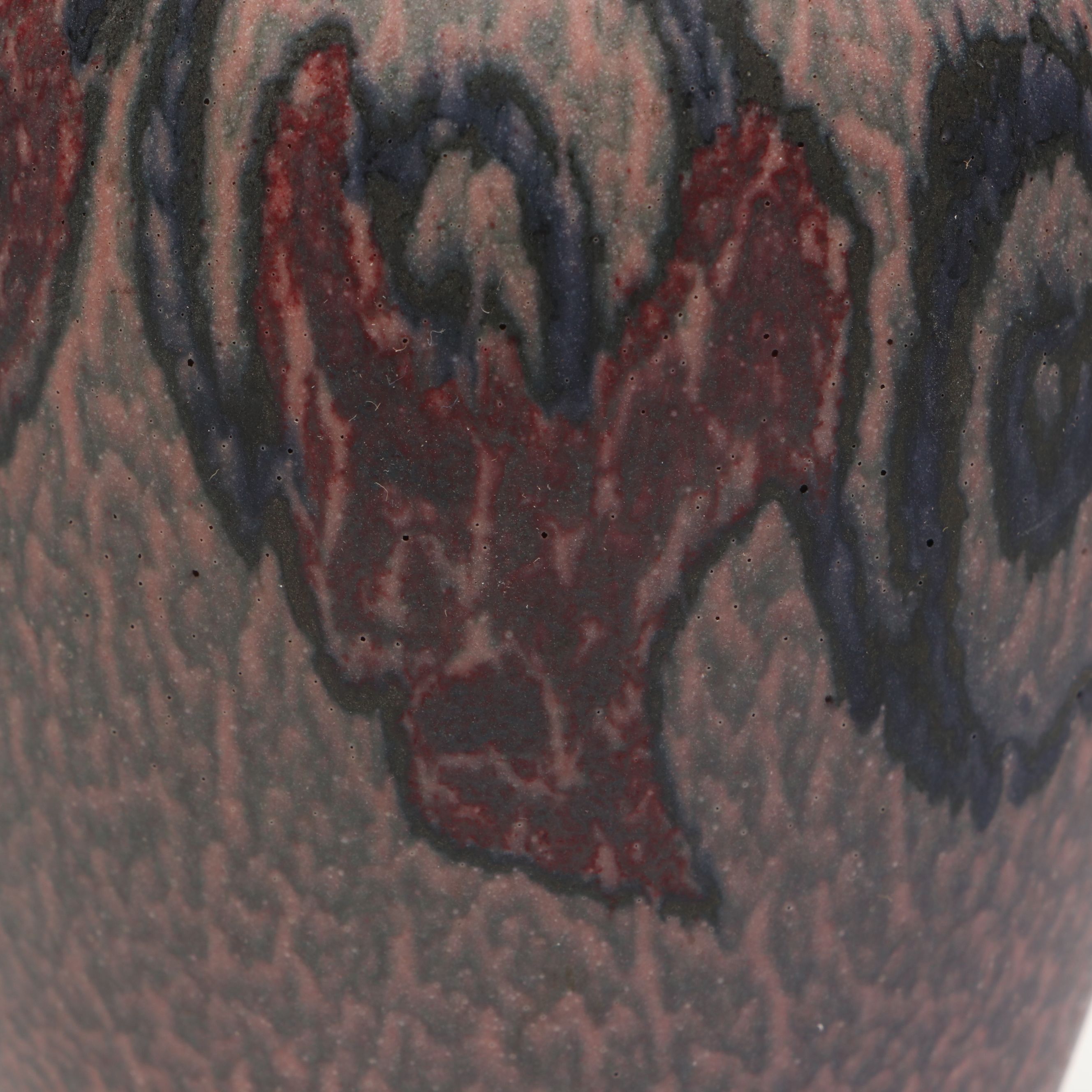 Charles Stewart Todd for Rookwood Pottery Frogskin Glaze Ceramic Vase, 1921