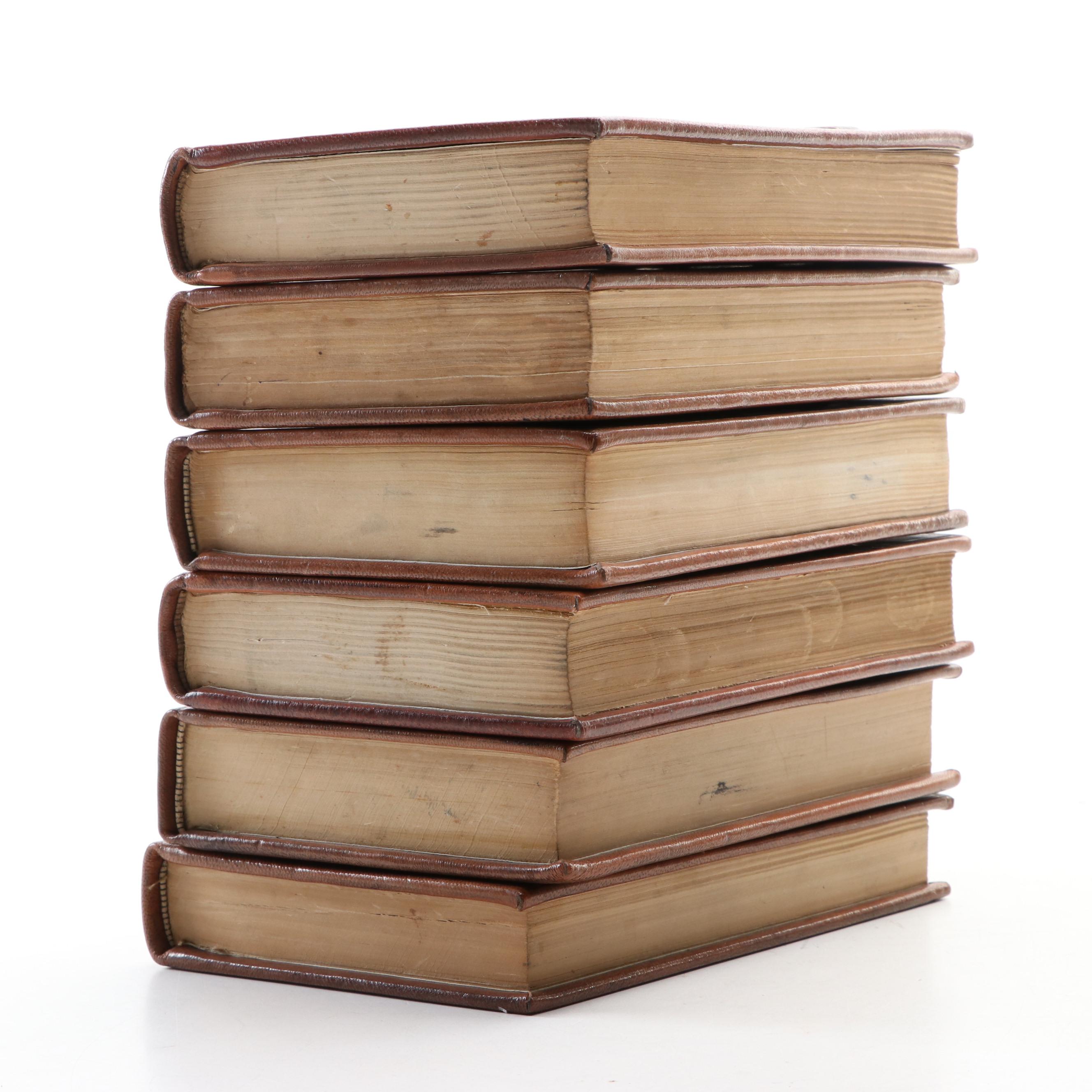 Leather Bound "The Harvard Classics" Partial Set Edited by Charles W. Eliot