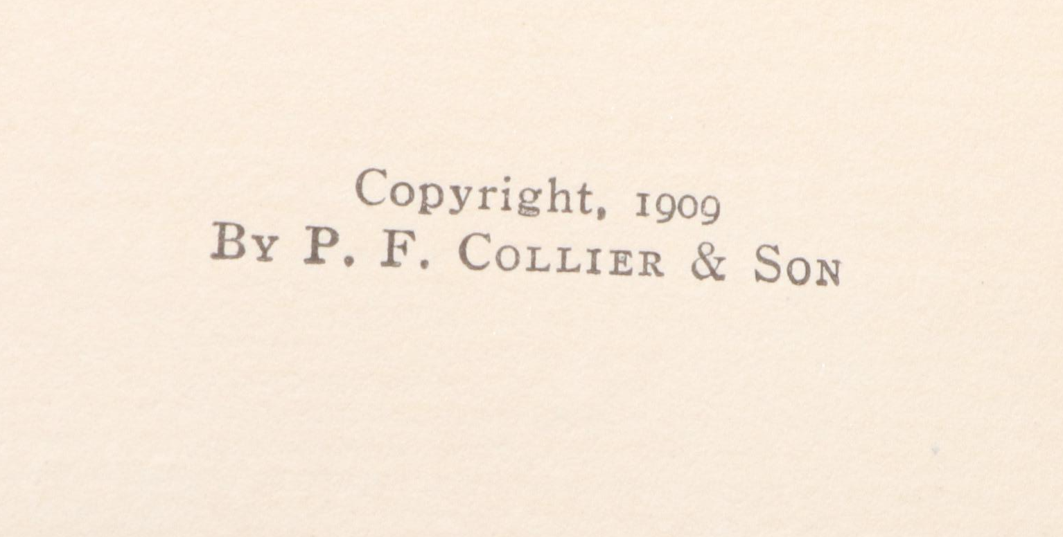 Leather Bound "The Harvard Classics" Partial Set Edited by Charles W. Eliot