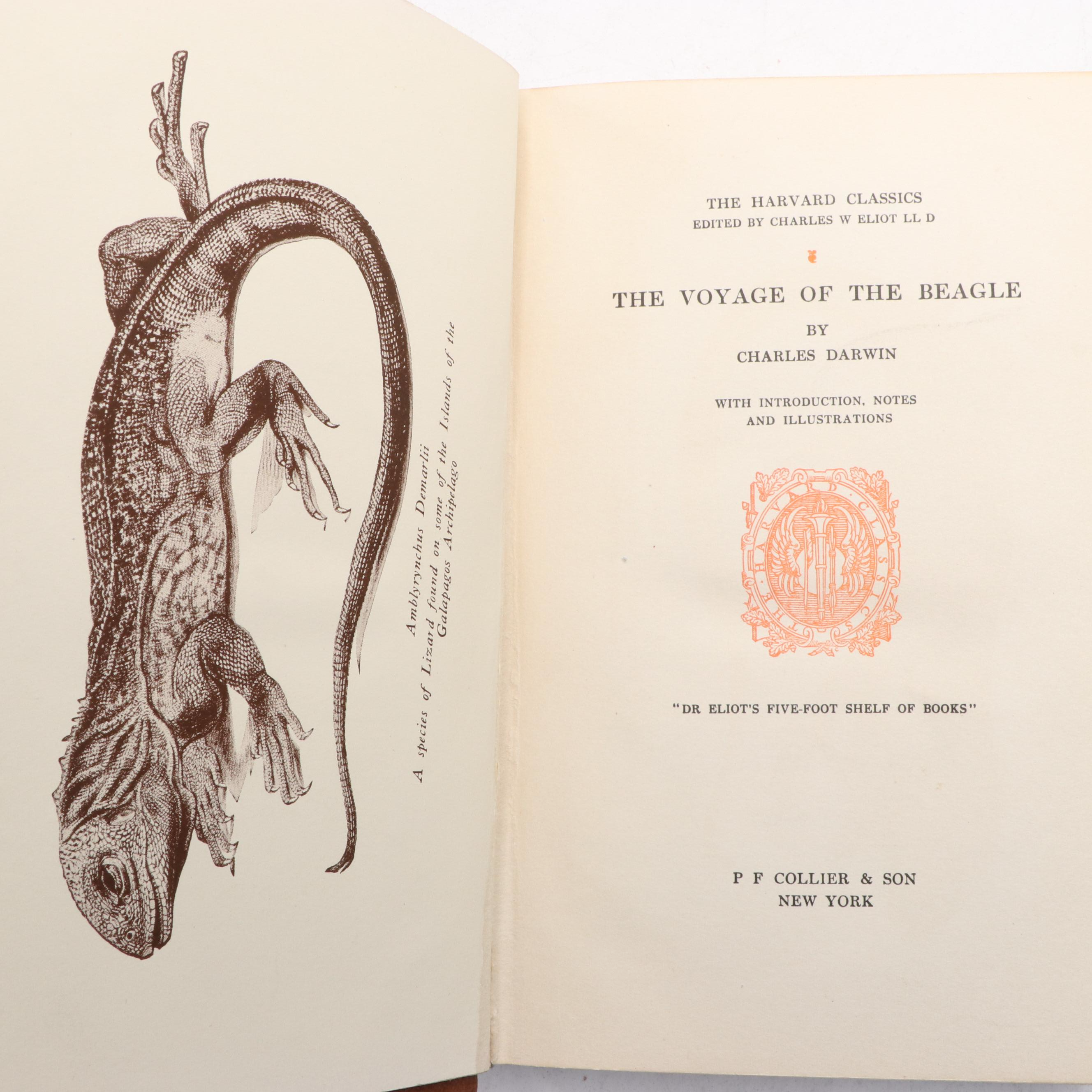 Leather Bound "The Harvard Classics" Partial Set Edited by Charles W. Eliot