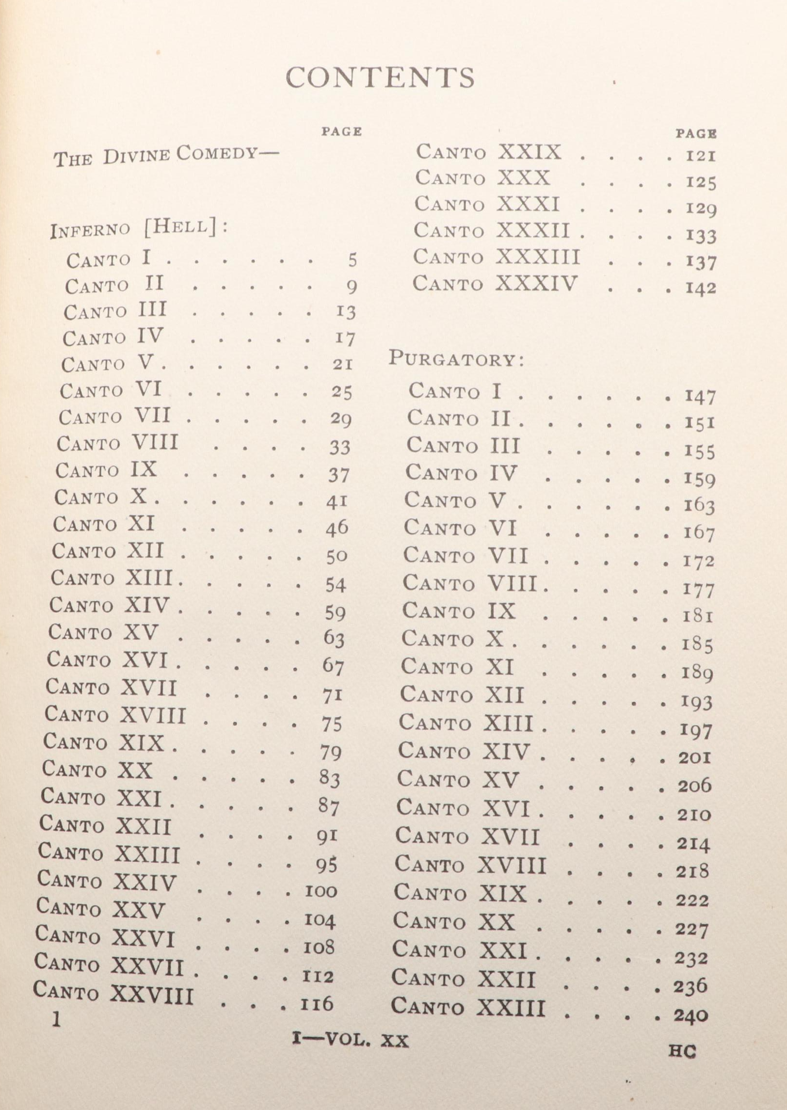 Leather Bound "The Harvard Classics" Partial Set Edited by Charles W. Eliot