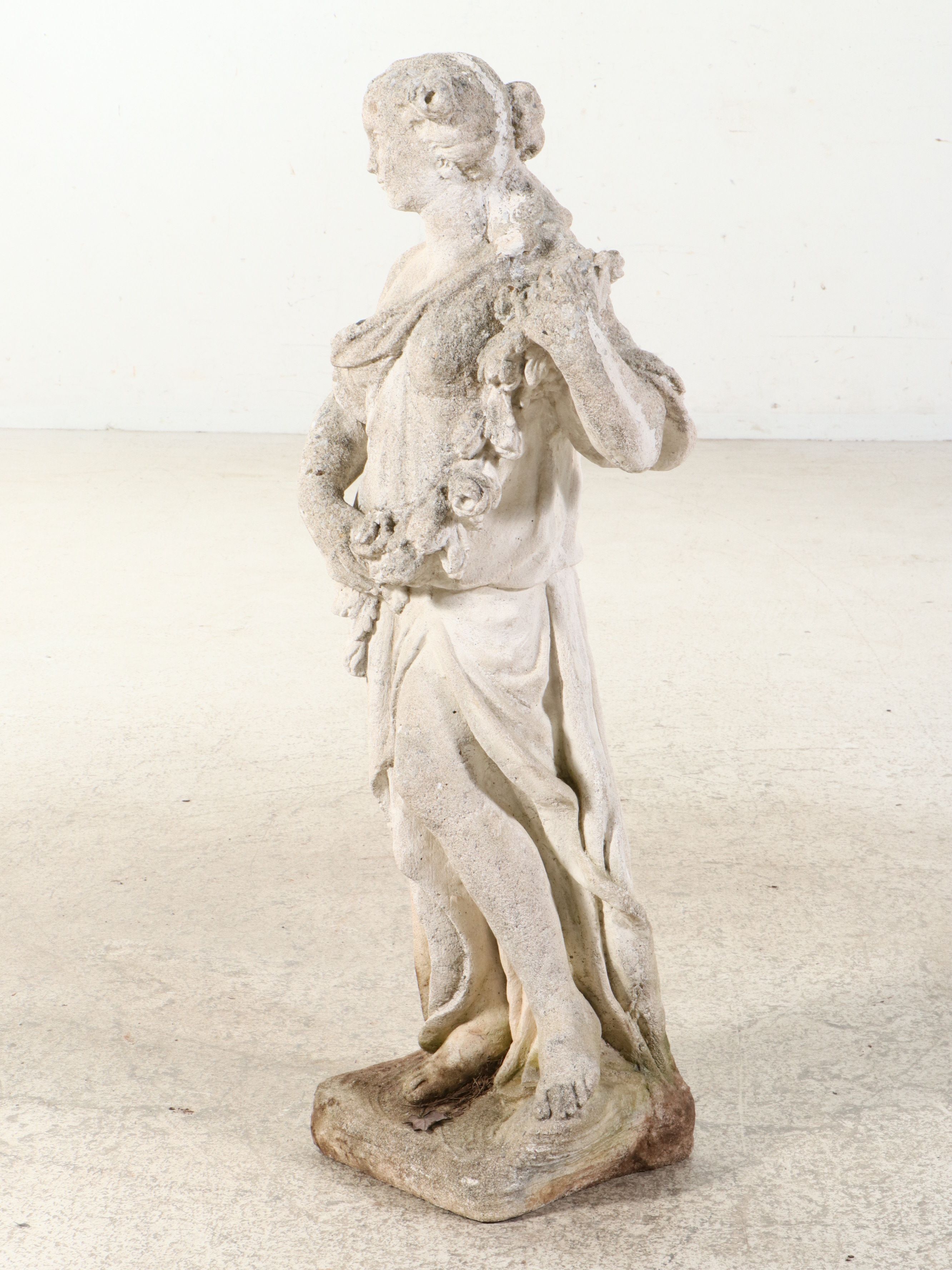 Spring Allegorical Neoclassical Garden Sculpture
