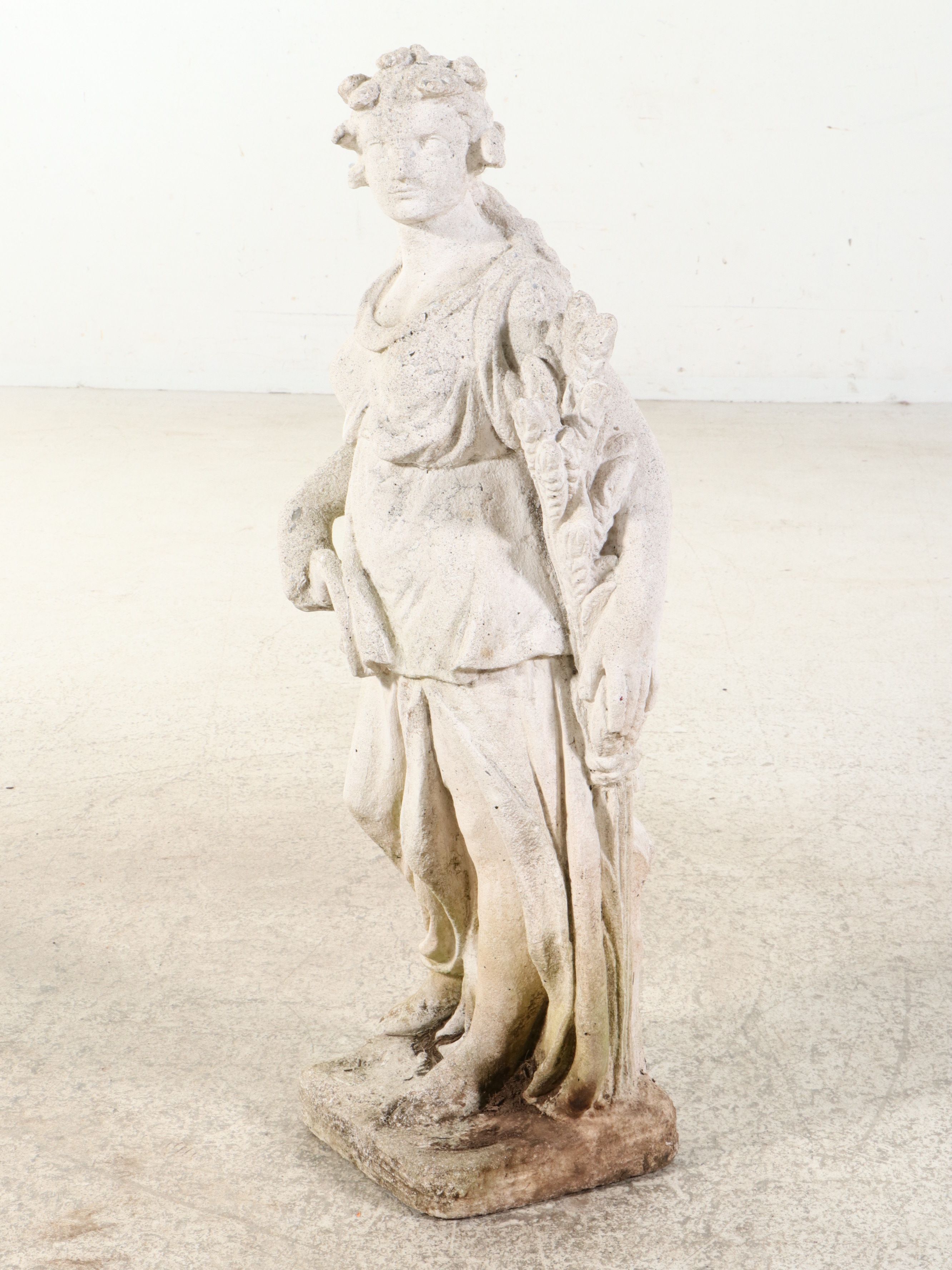 Harvest Allegorical Neoclassical Garden Sculpture