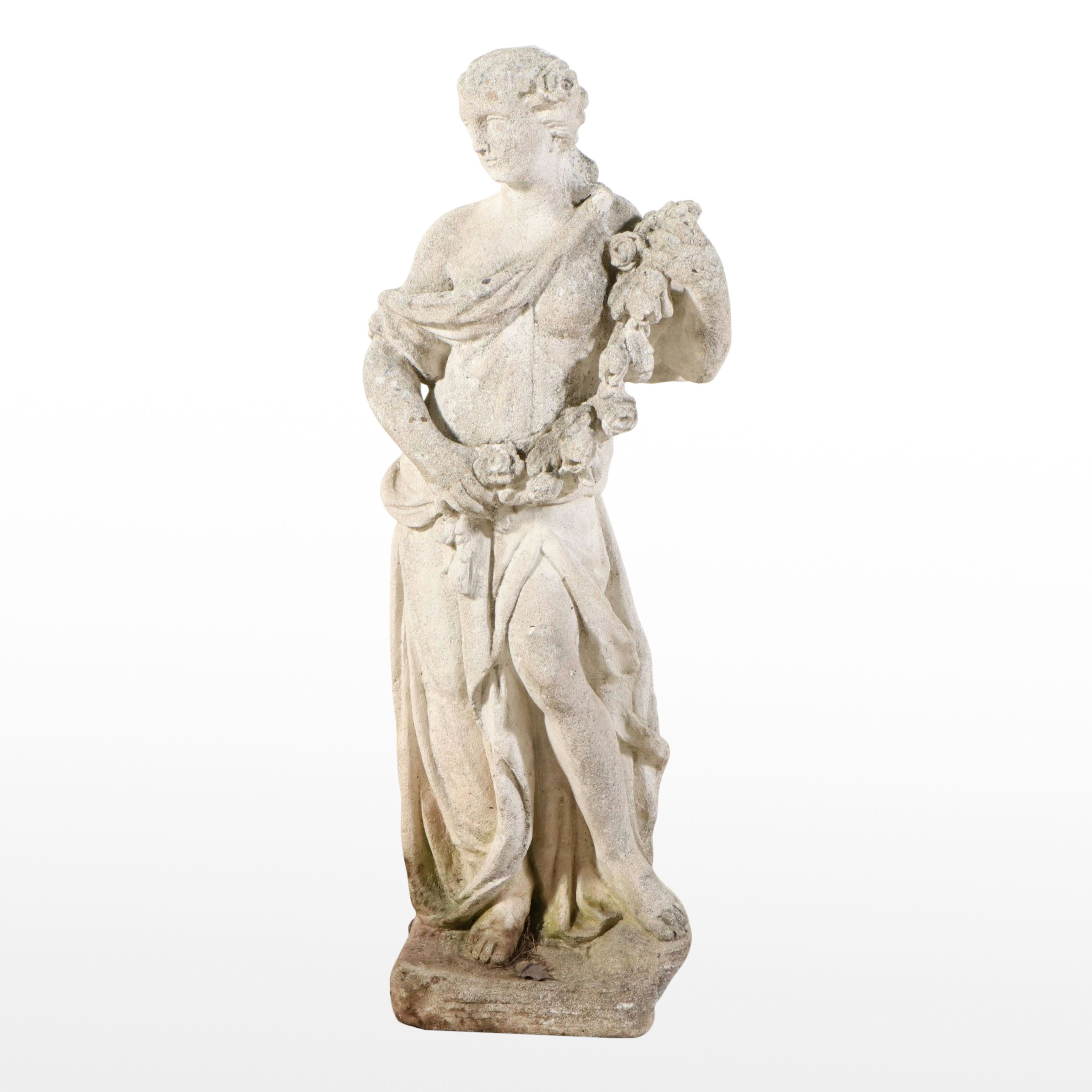 Spring Allegorical Neoclassical Garden Sculpture