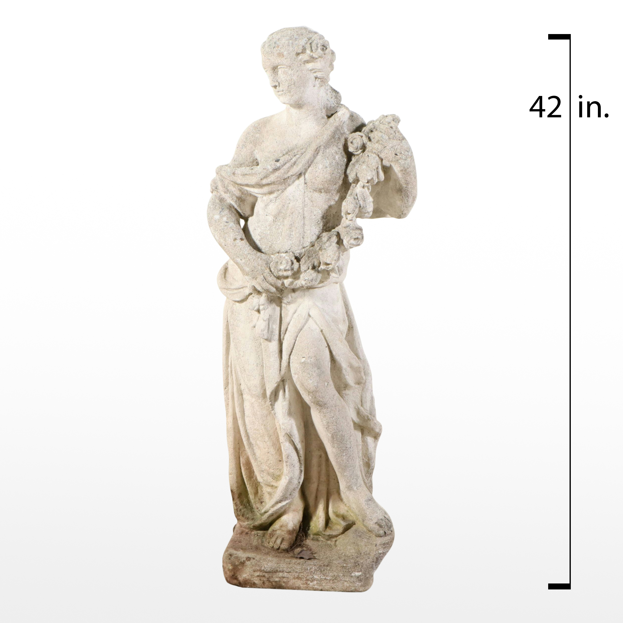 Spring Allegorical Neoclassical Garden Sculpture