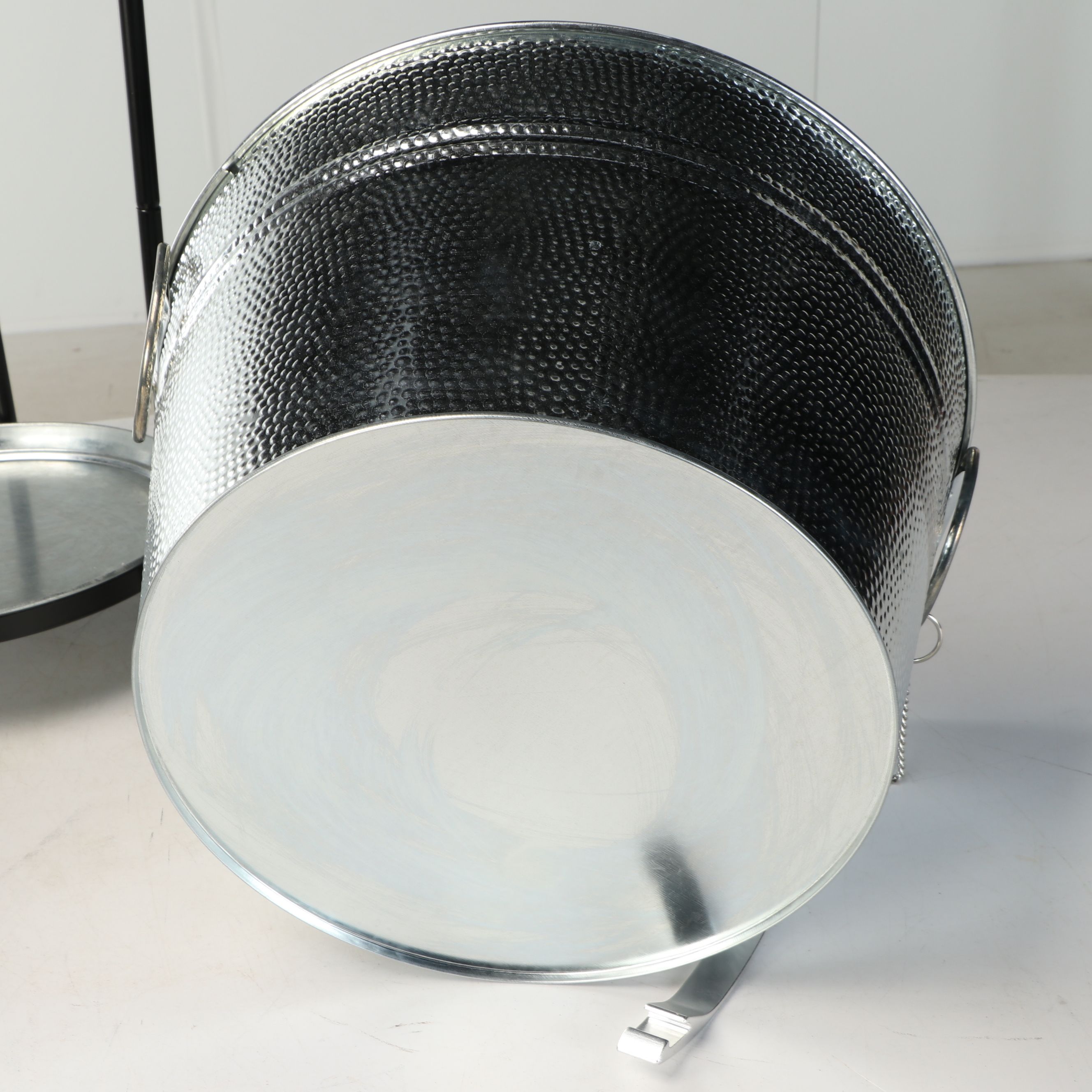 Contemporary Metal Beverage Tubs