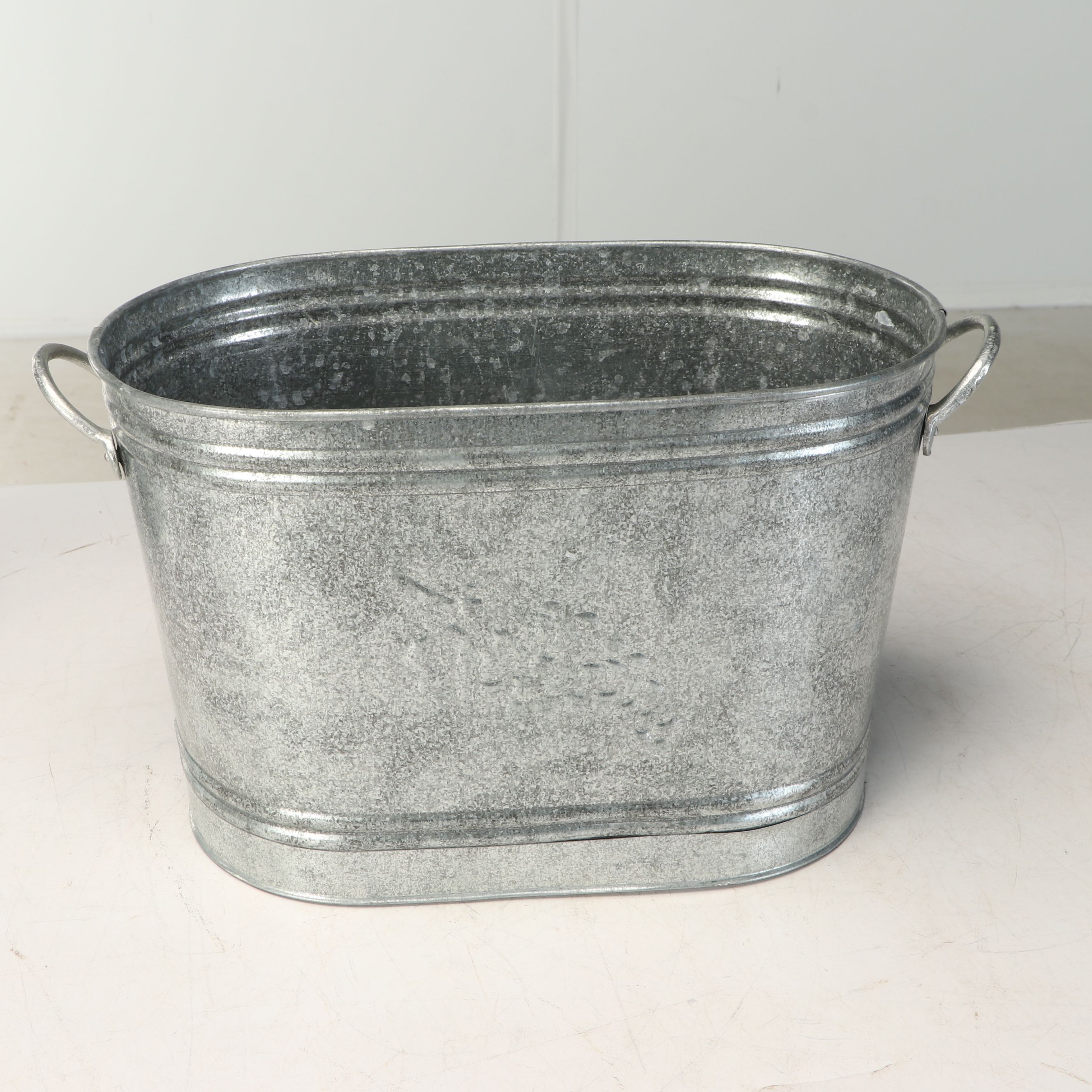 Contemporary Metal Beverage Tubs